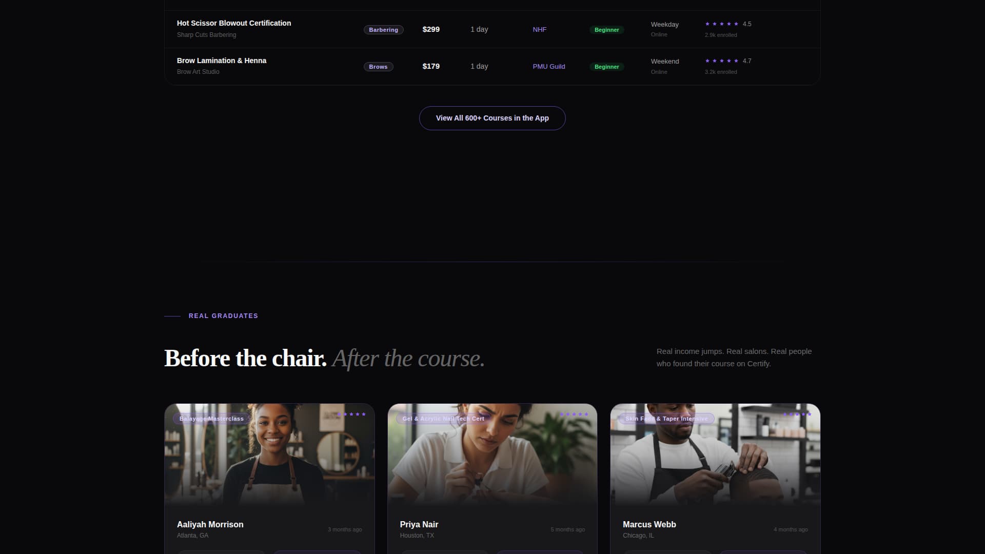 Beauty & Salon Digital Presence Professional Website Template