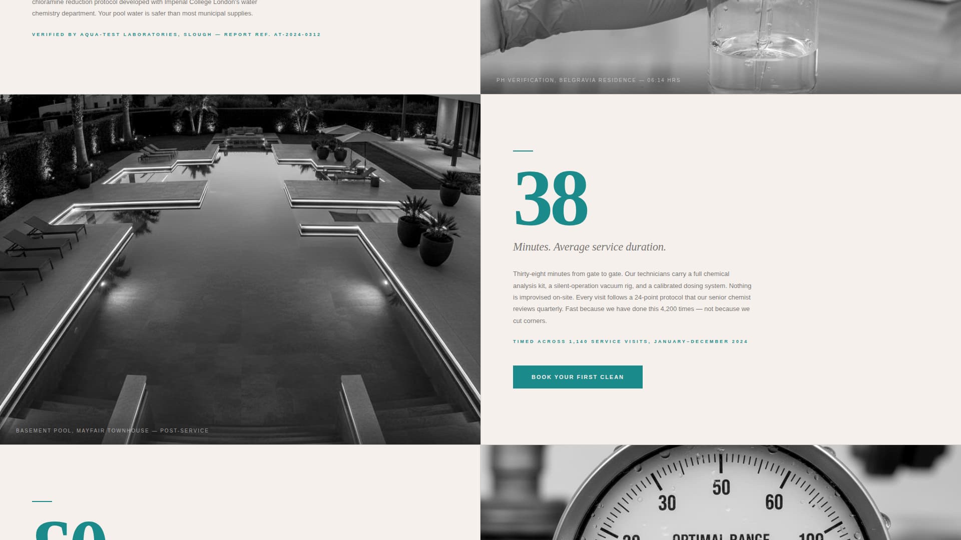 Chlorine - Authoritative Poolcleaning Landing Page Template