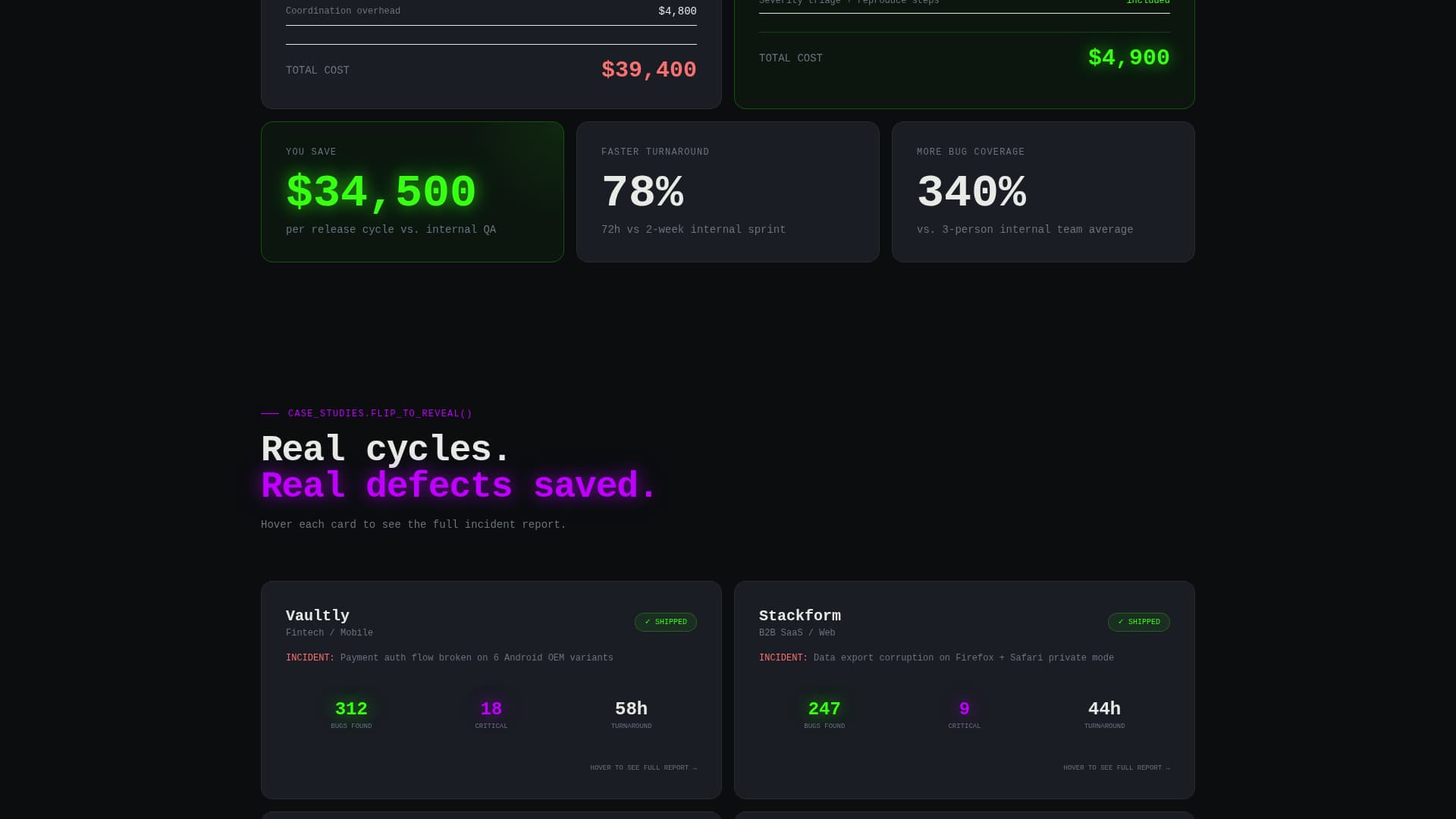 Bugfield - Dynamic Betatesting Landing Page Template
