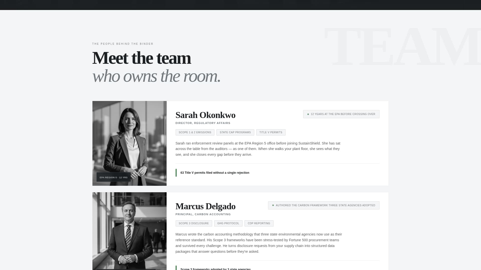 Manufacturing Consulting Booking Website Template