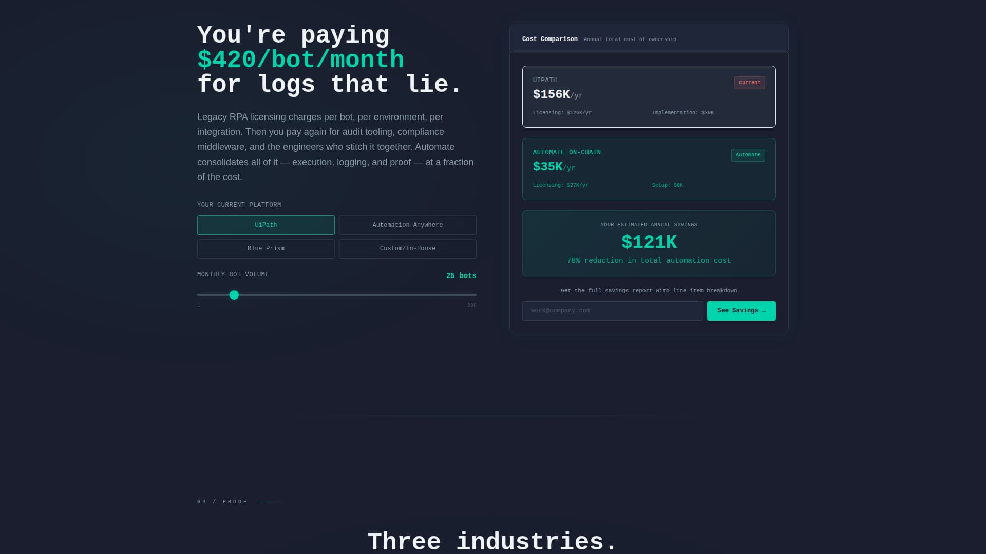 Blockchain-Based Enterprise Software Professional Website Template