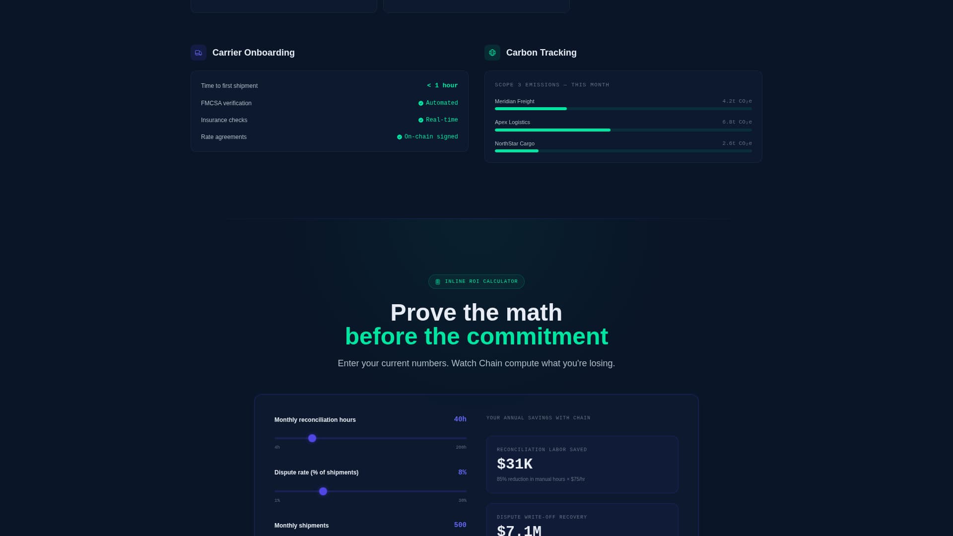 Chain - Powerful Blockchaintms Landing Page Template