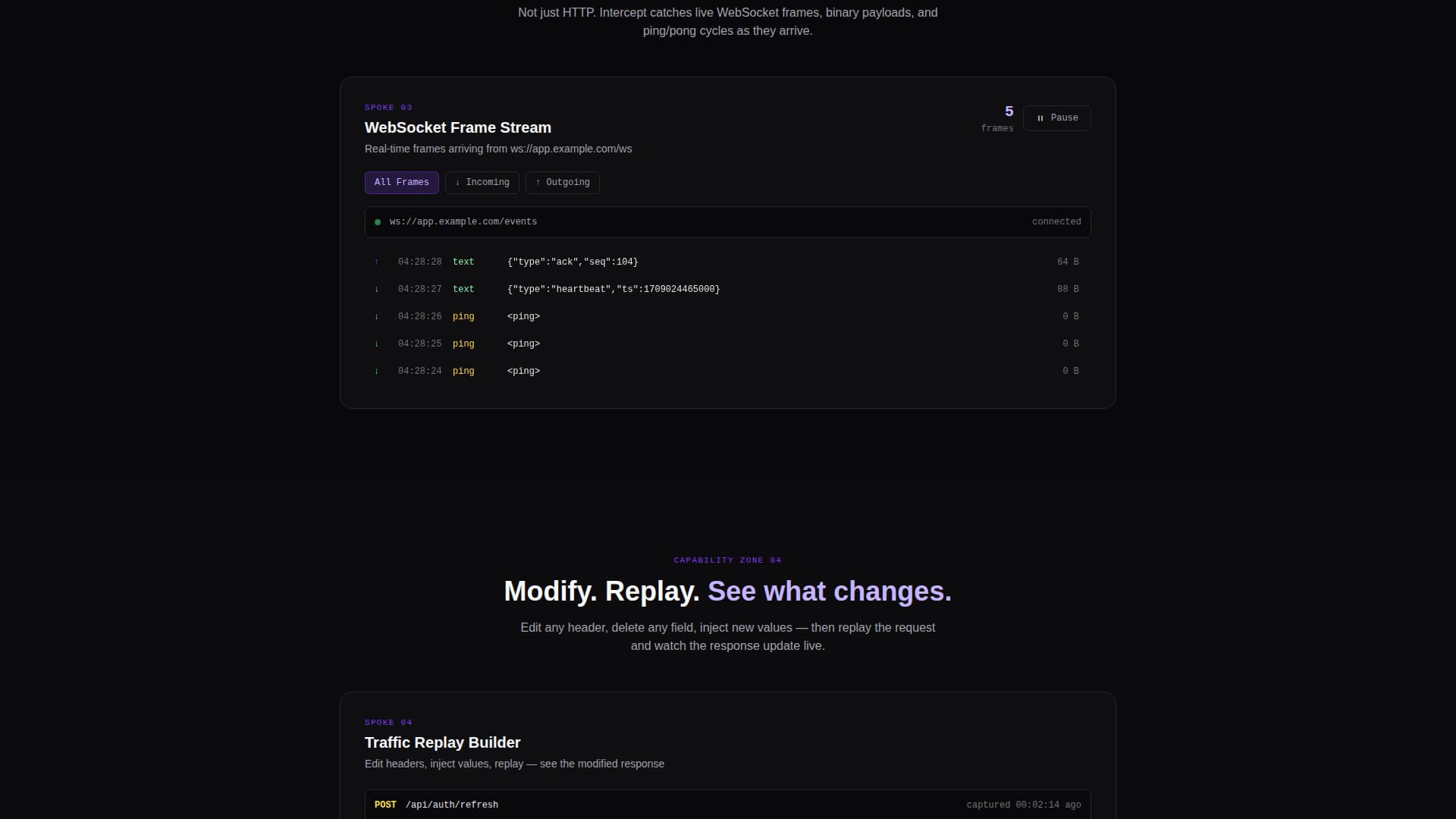 Intercept - Powerful Browserextension Landing Page Template