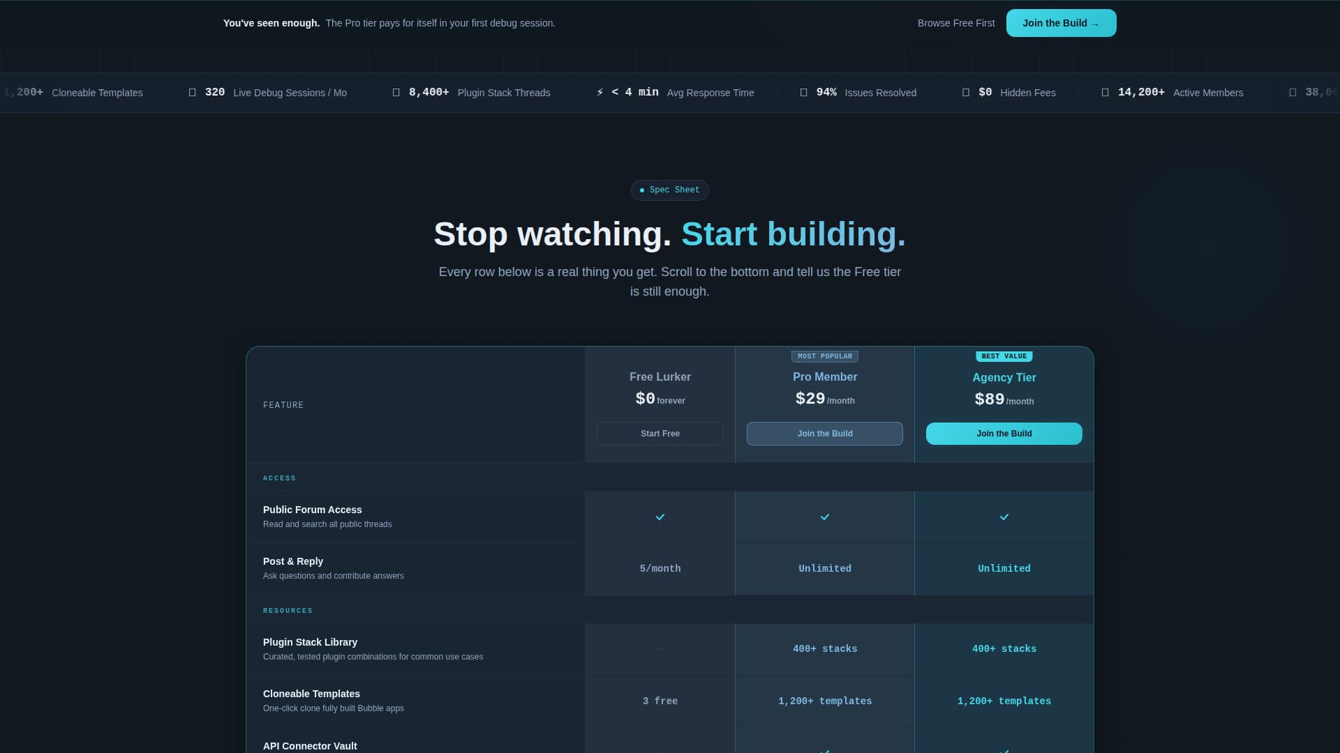 Bubbleforum - Powerful Community Landing Page Template