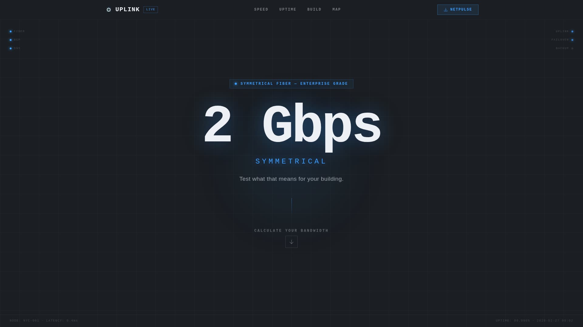 Uplink - Powerful Businessinternet Landing Page Template