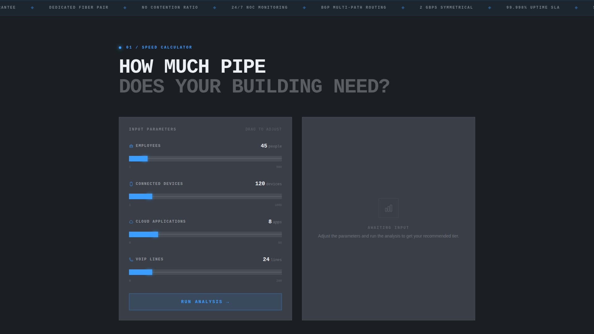 Uplink - Powerful Businessinternet Landing Page Template