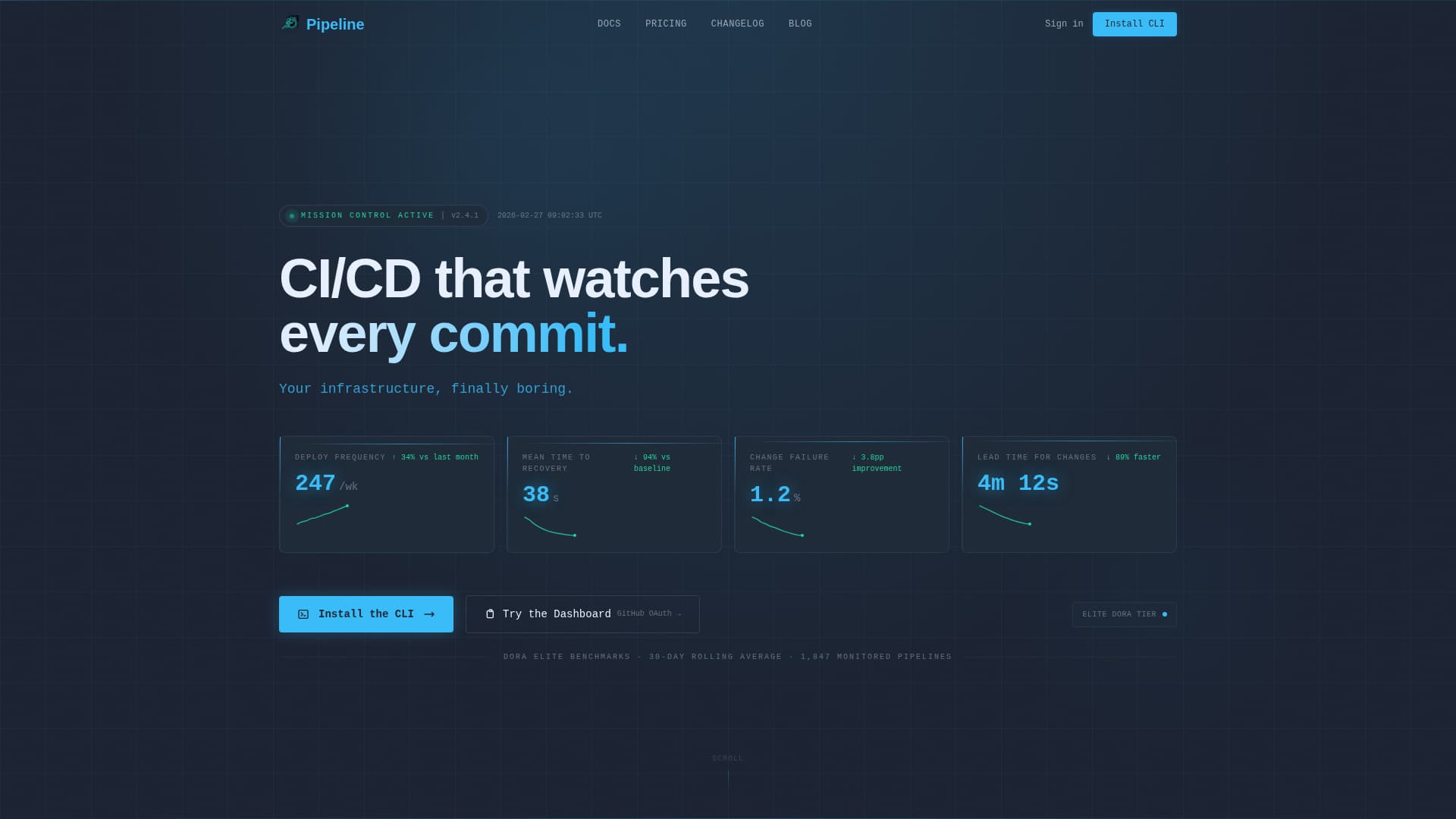 Cloud & DevOps Specialist Professional Website Template
