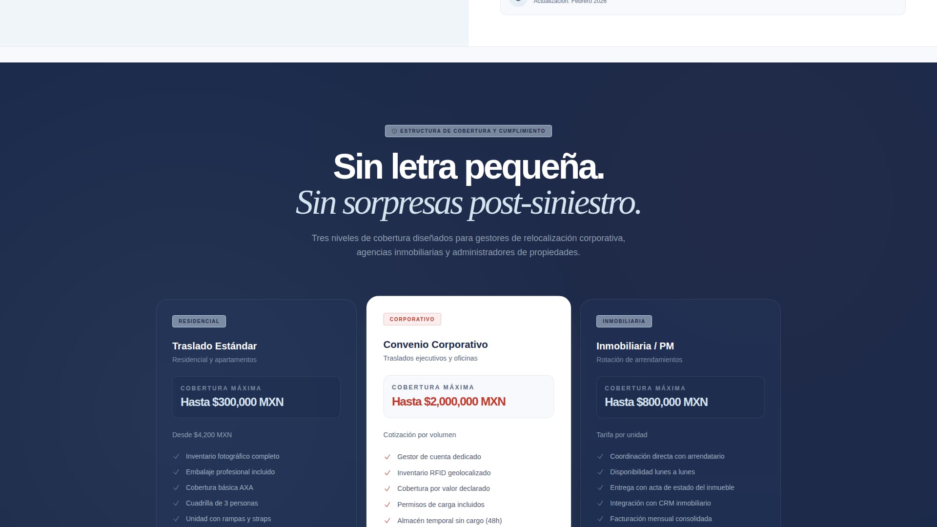 Traslado - Certified Relocation Landing Page Template