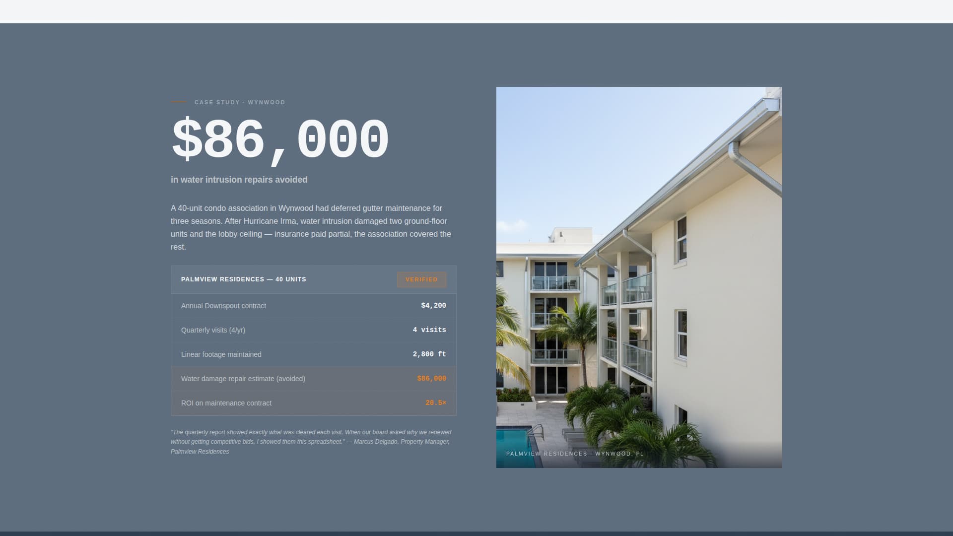 Downspout - Powerful Guttercleaning Landing Page Template