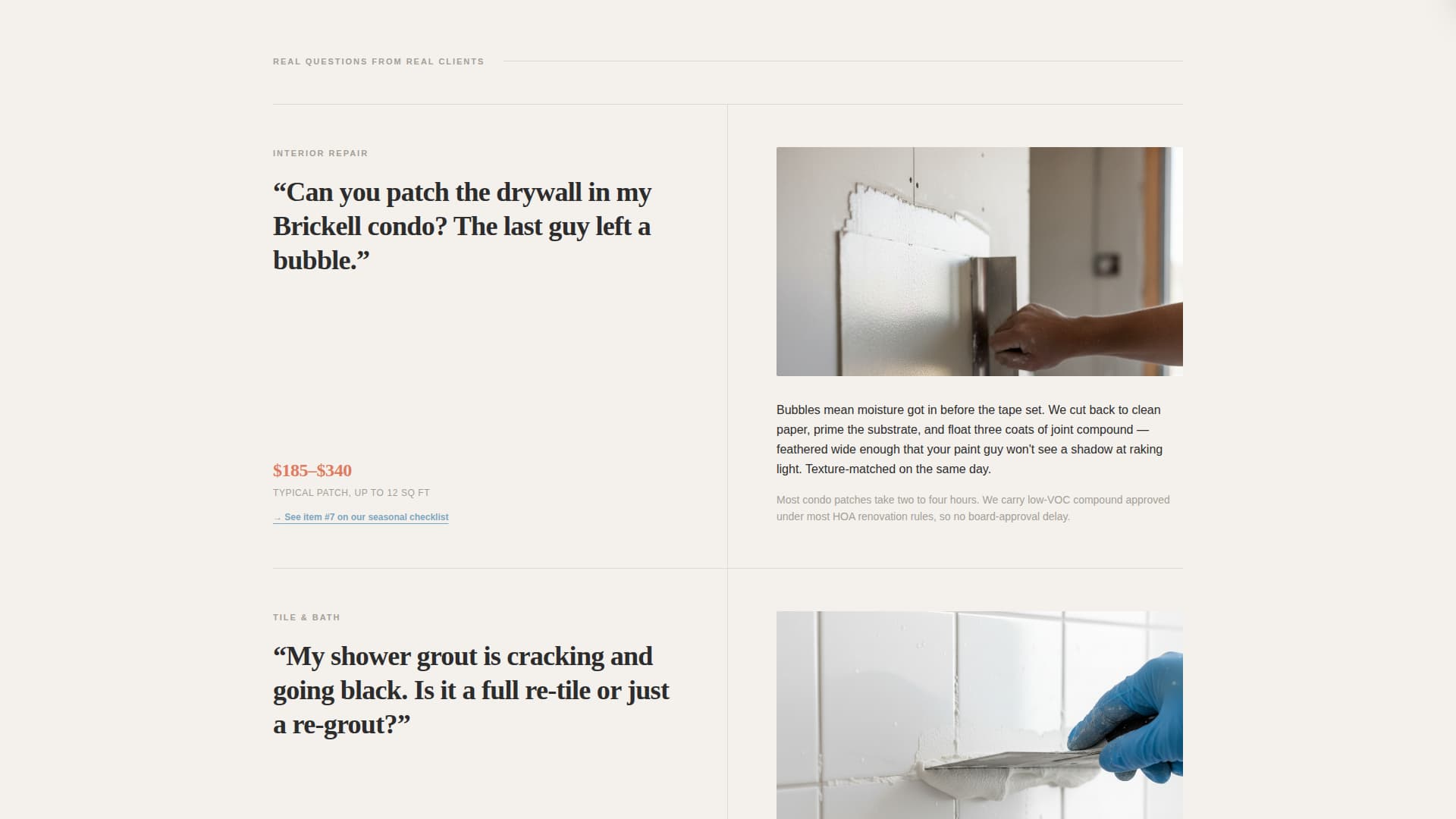 Restore — Trusted Home Repair Landing Page Template