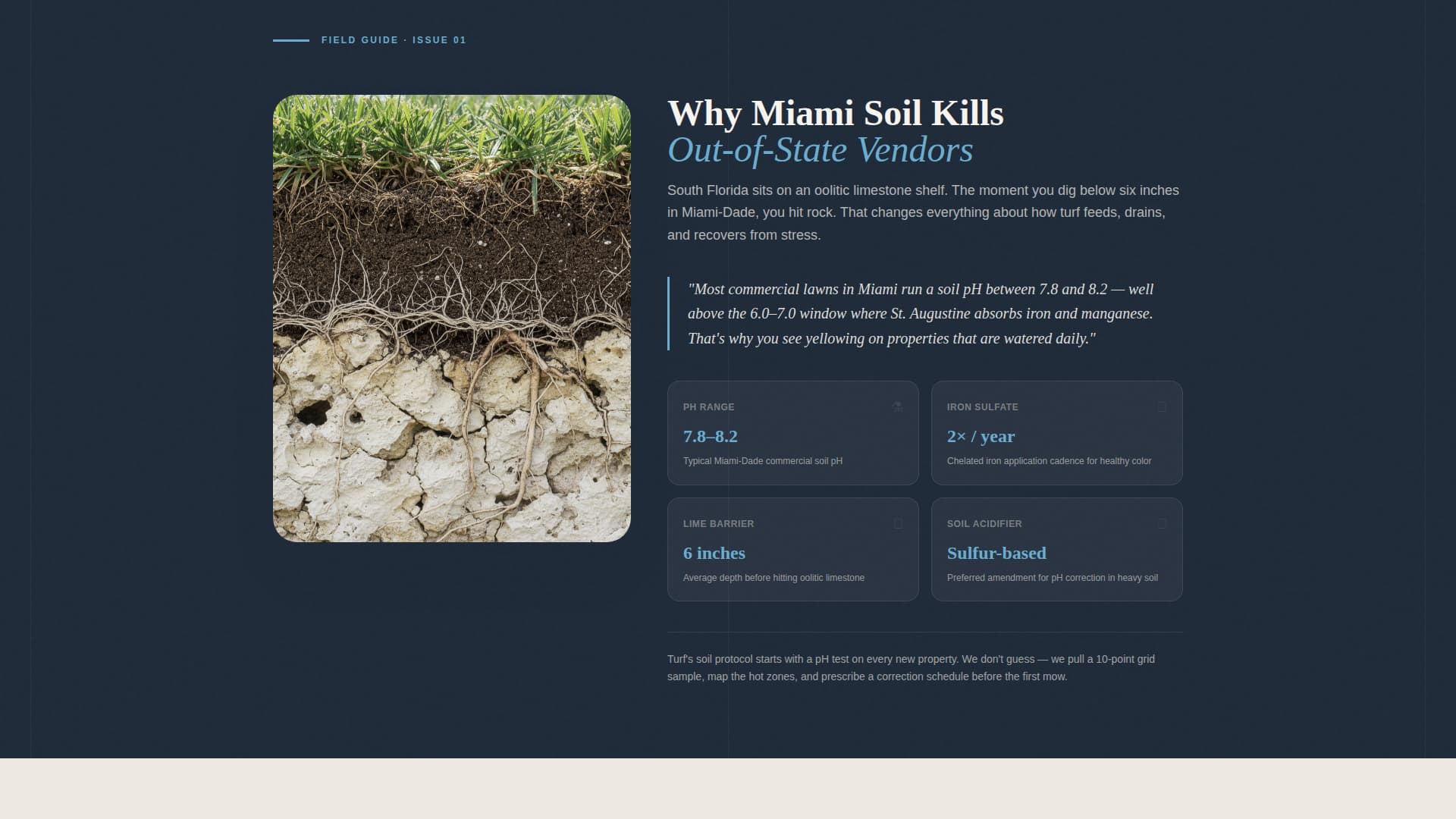 Verdant — Authoritative Grounds Maintenance Landing Page Template