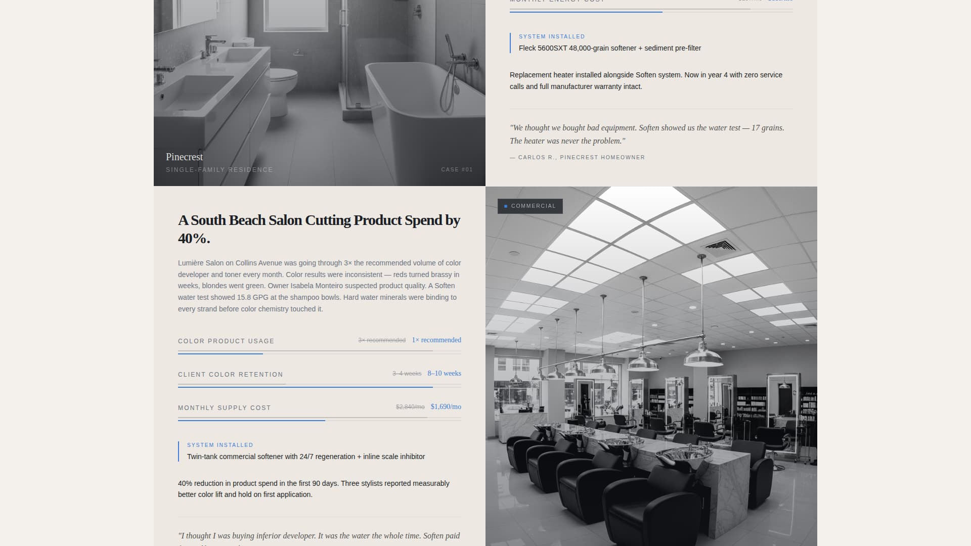 Clarity — Expert Water Treatment Landing Page Template