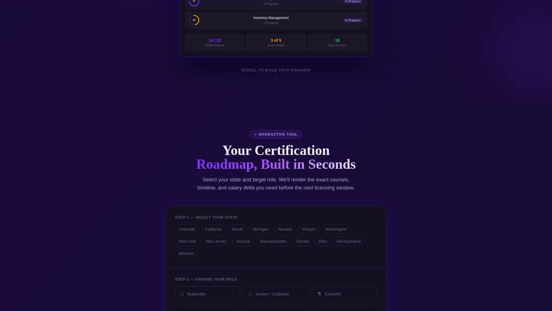 Cannabis Digital Presence Careers Website Template