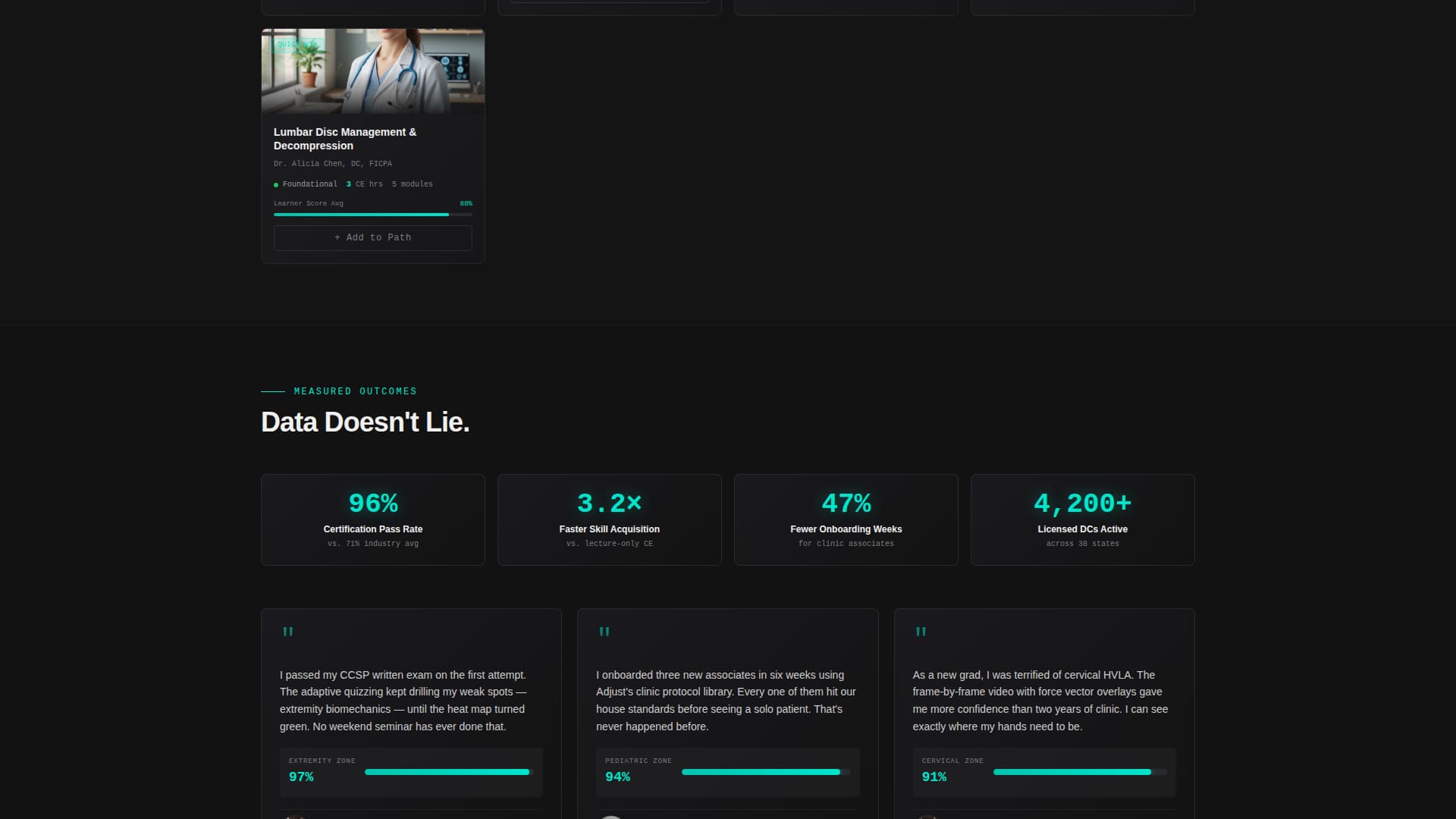 Chiropractic Digital Presence Complete Careers Website Template