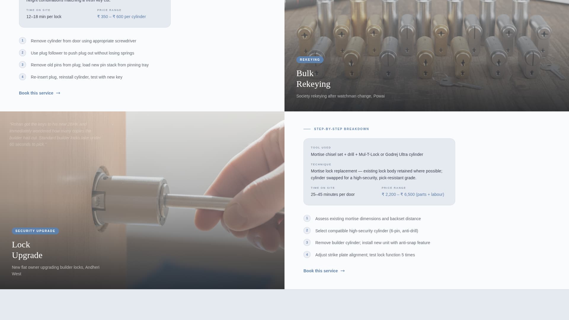 Secure — Expert Commercial Locksmith Landing Page Template