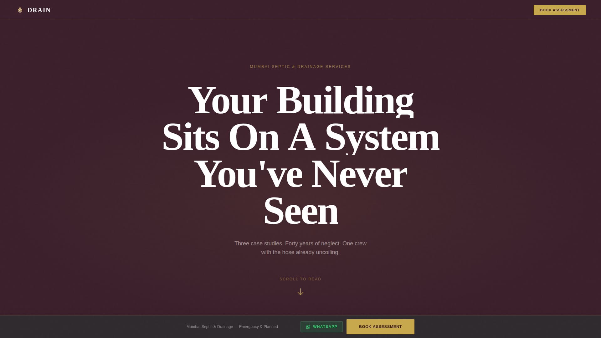 Flow — Certified Septic System Landing Page Template