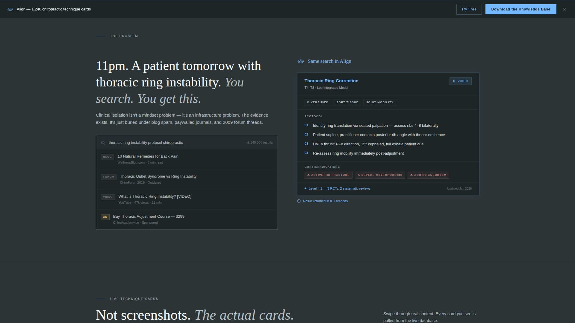 Chiropractic Digital Presence Specialist Careers Website Template