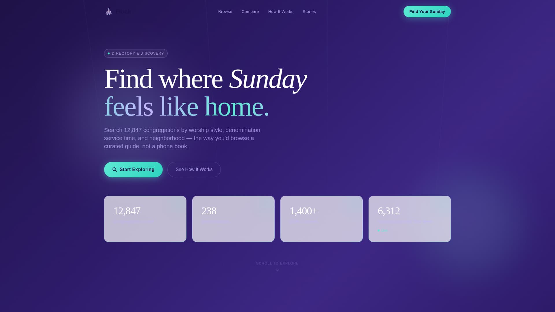 Church & Religious Org Professional Website Template