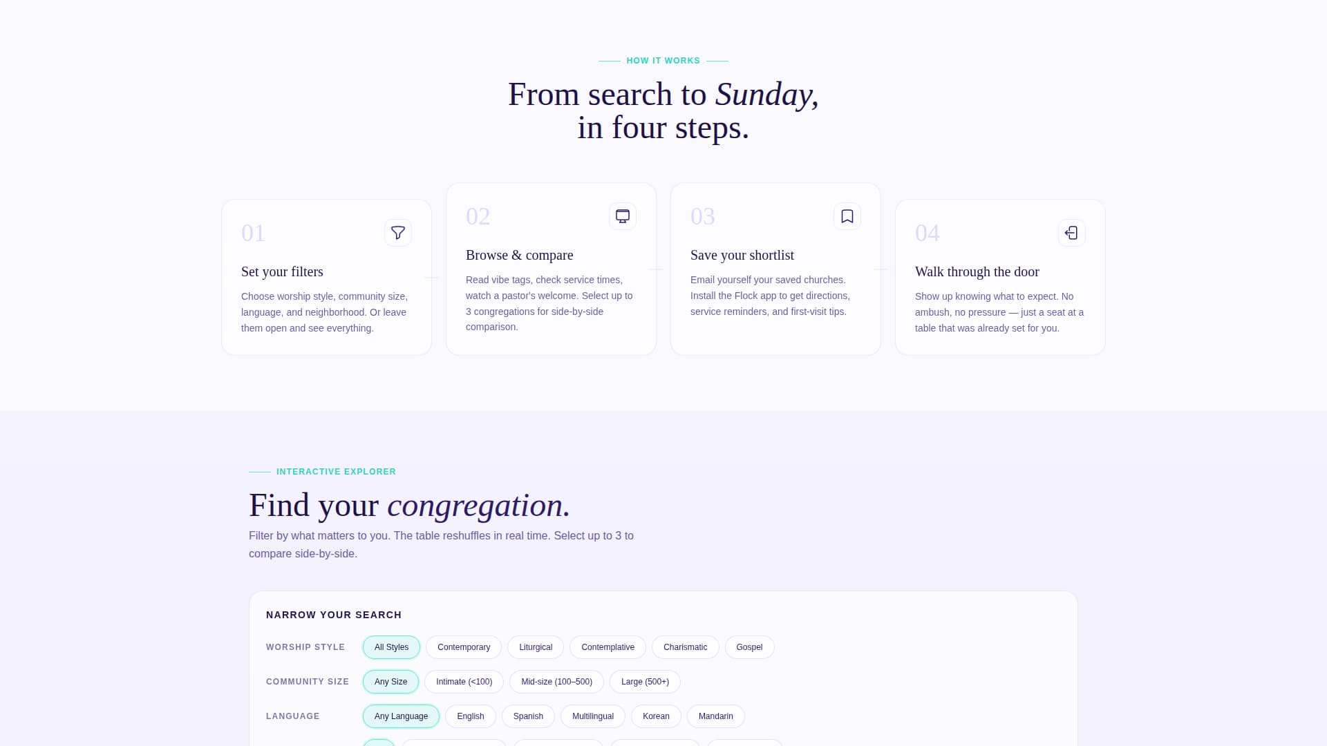 Church & Religious Org Professional Website Template