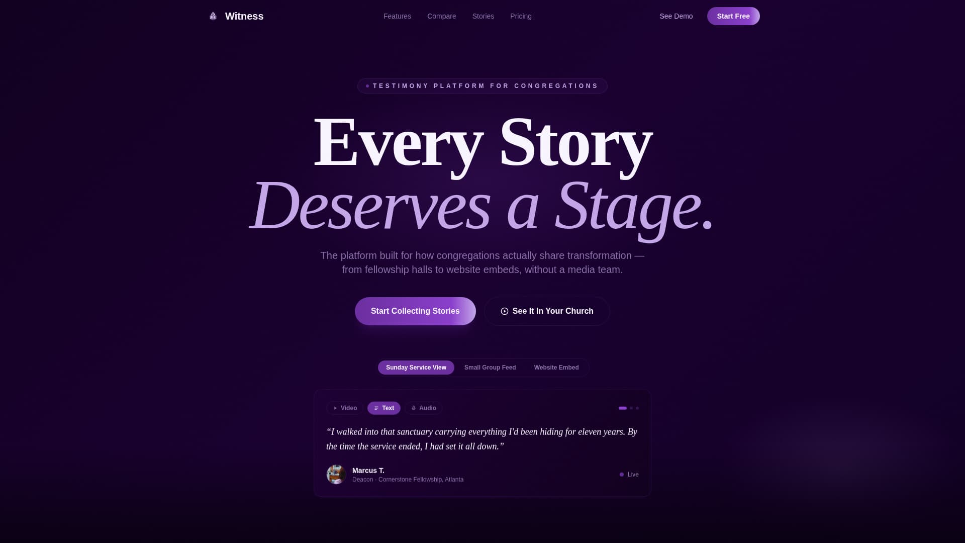 Church & Religious Org Specialist Reviews Website Template