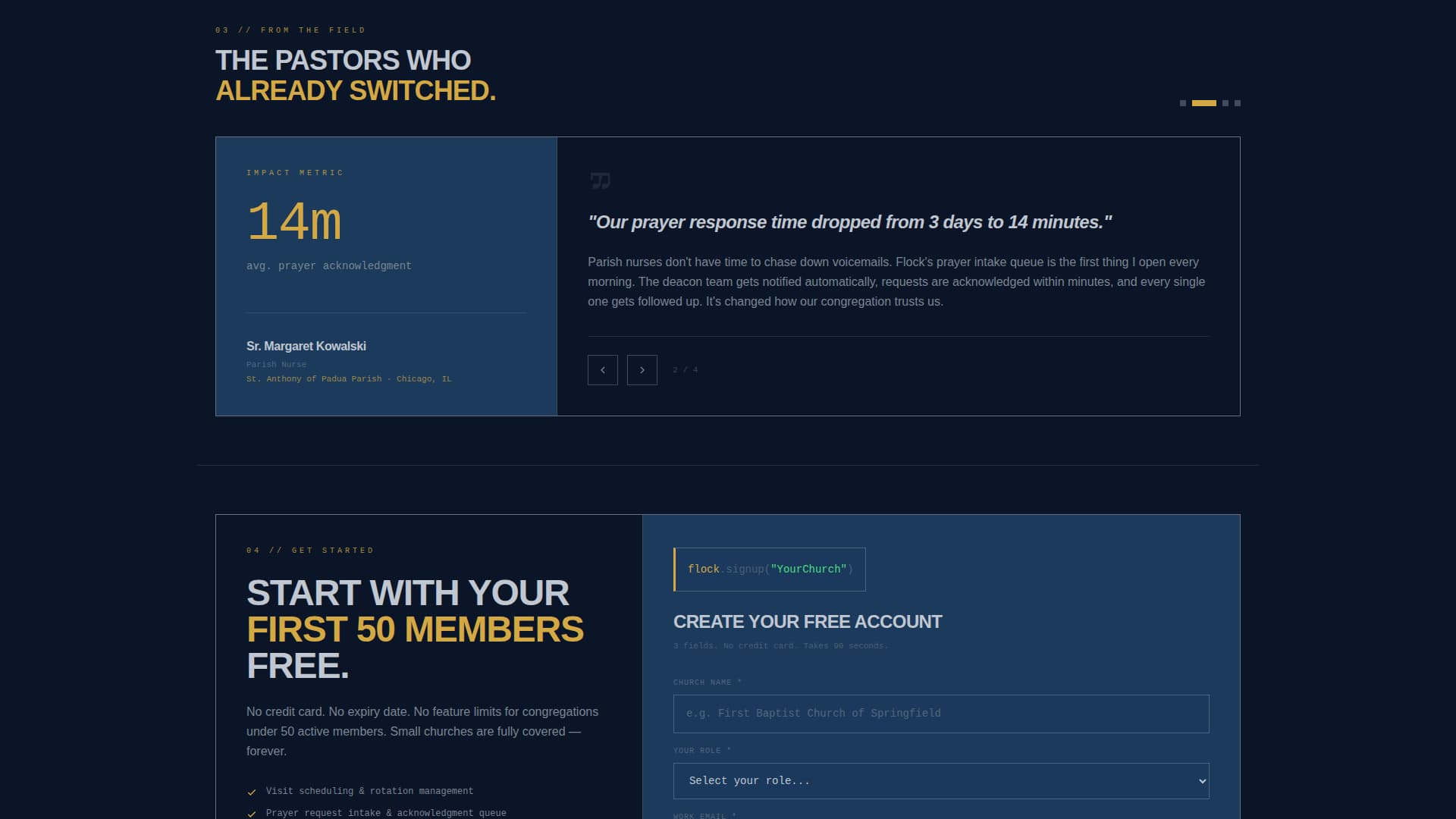 Church & Religious Software Complete Professional Website Template