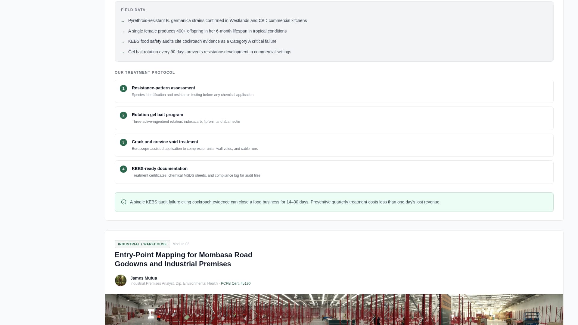Fumigate - Certified Pestcontrol Landing Page Template