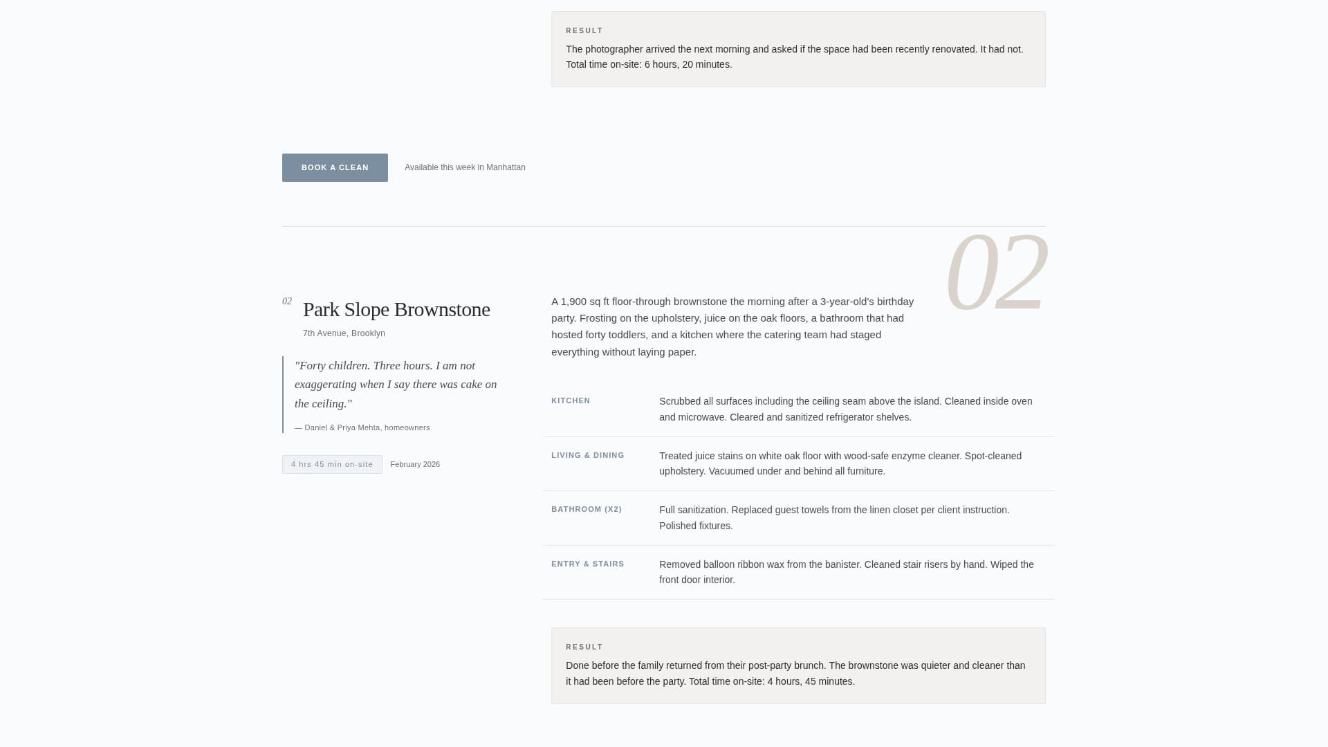 Pristine - Elite Cleaning Landing Page Template