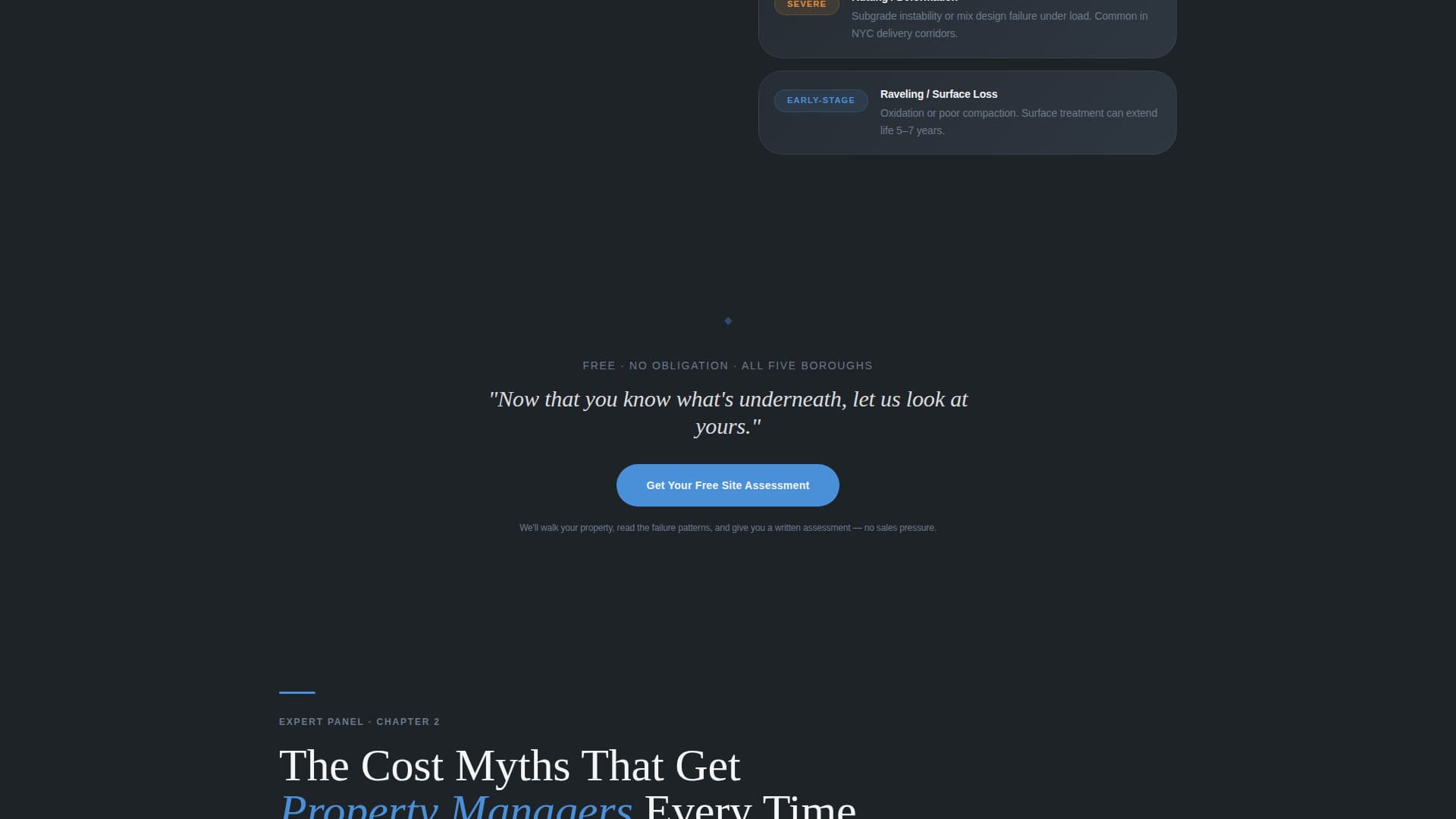 Blacktop - Expert Asphalt Landing Page Template