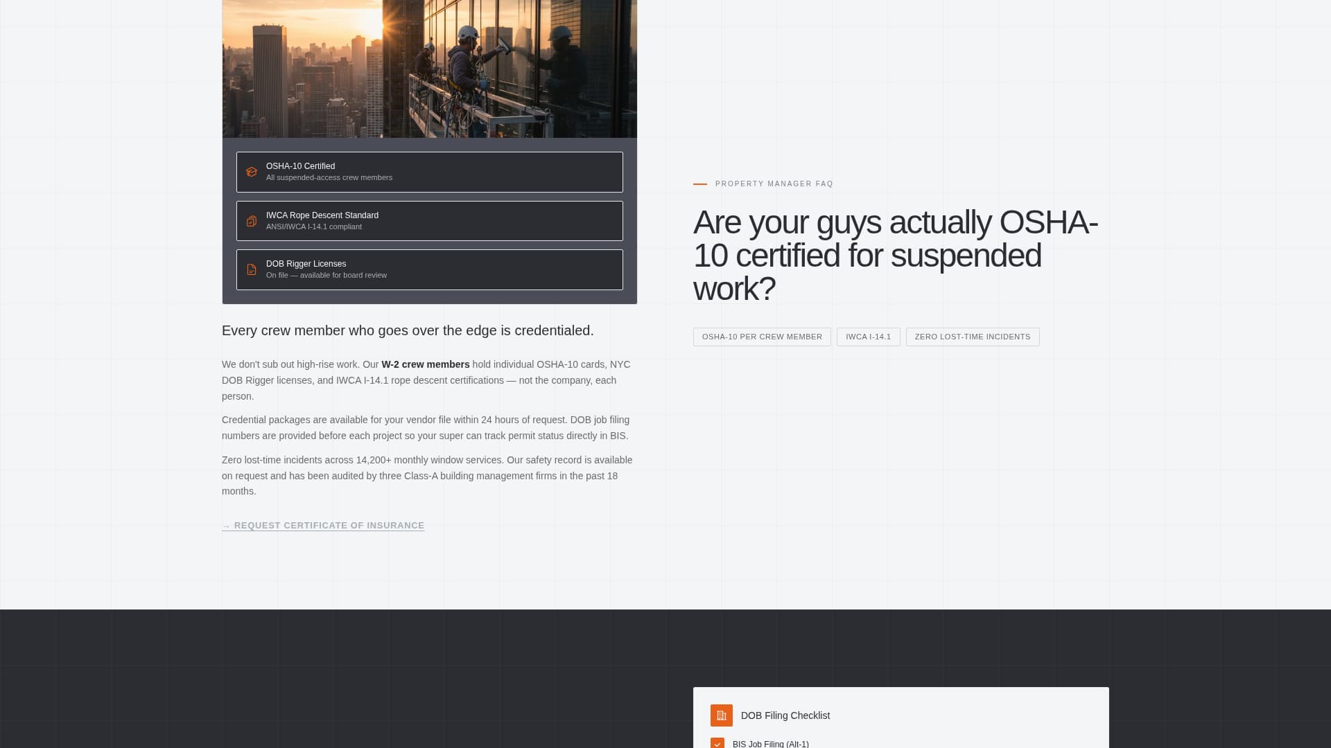 Squeegee - Compliant Windowcleaning Landing Page Template