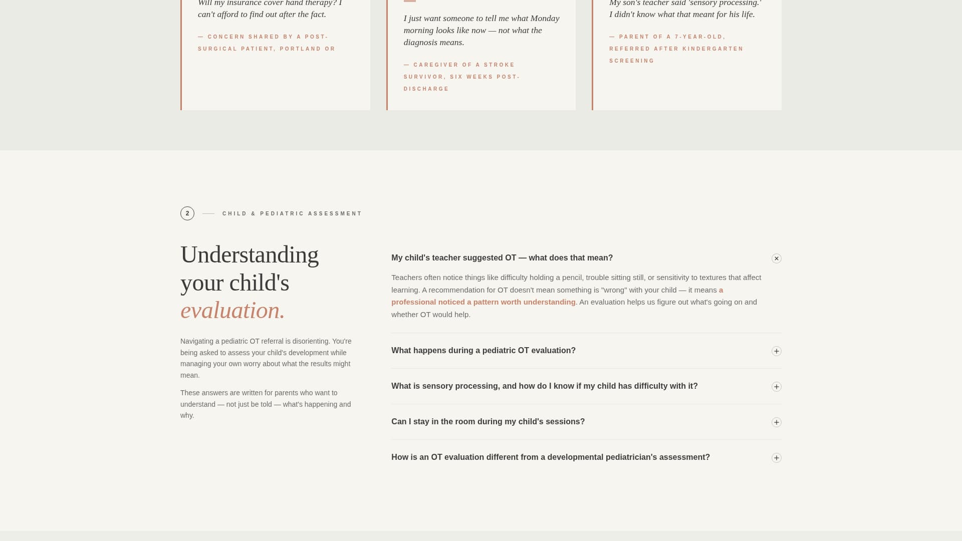 Equip - Trusted Occupationaltherapist Landing Page Template