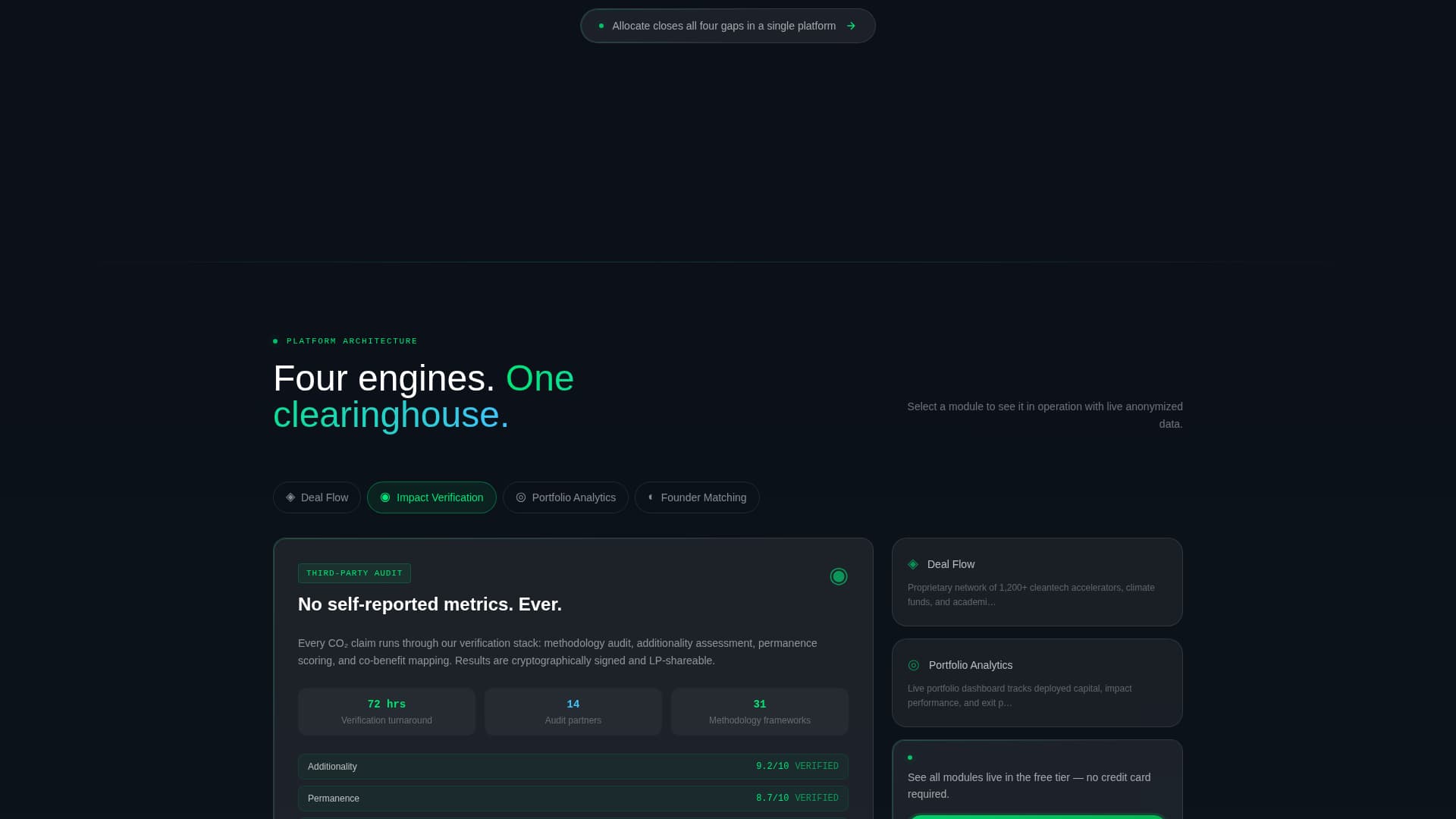 CleanTech Startup Specialist Professional Website Template