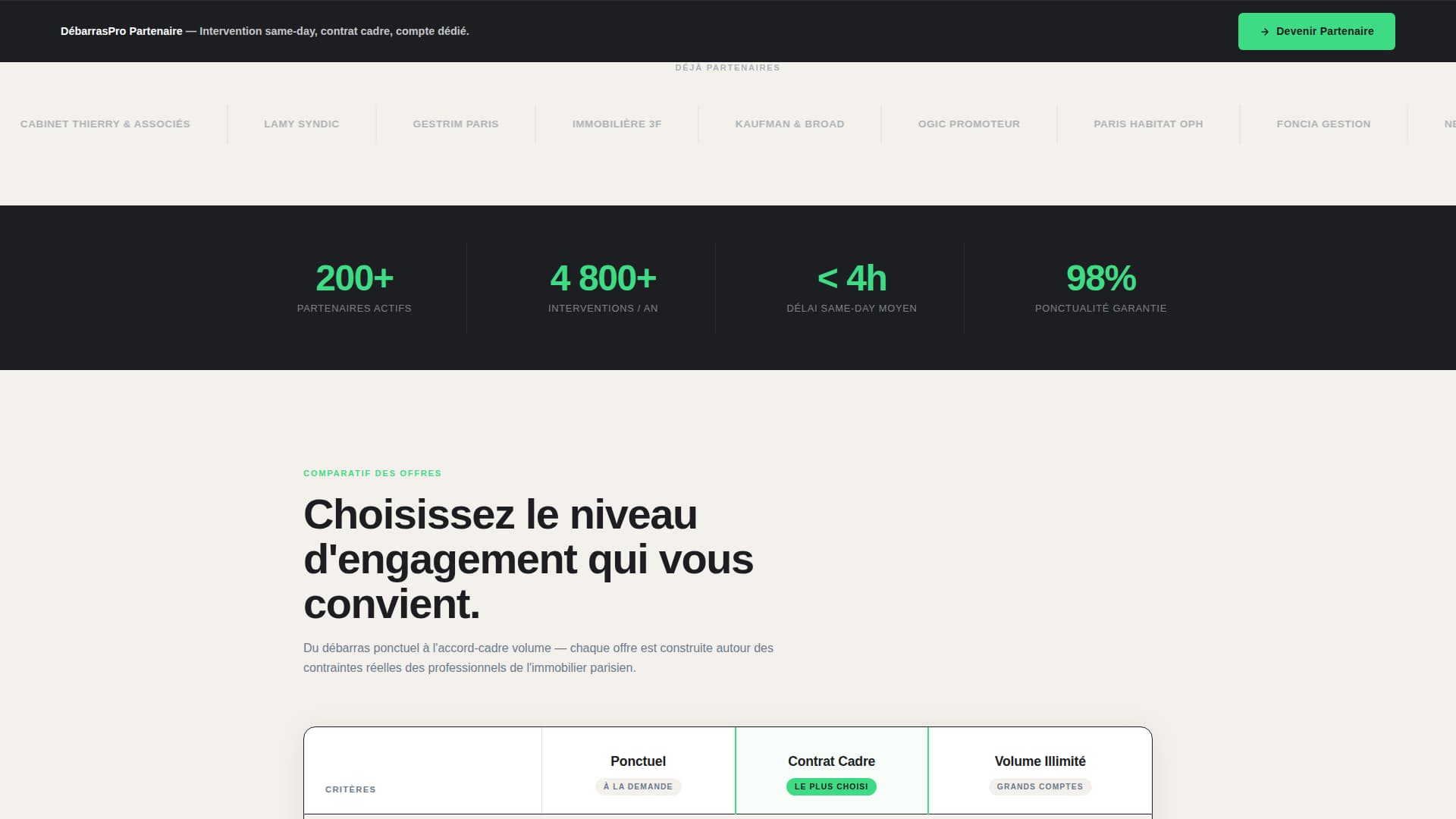 Clearance - Highimpact Propertyservices Landing Page Template