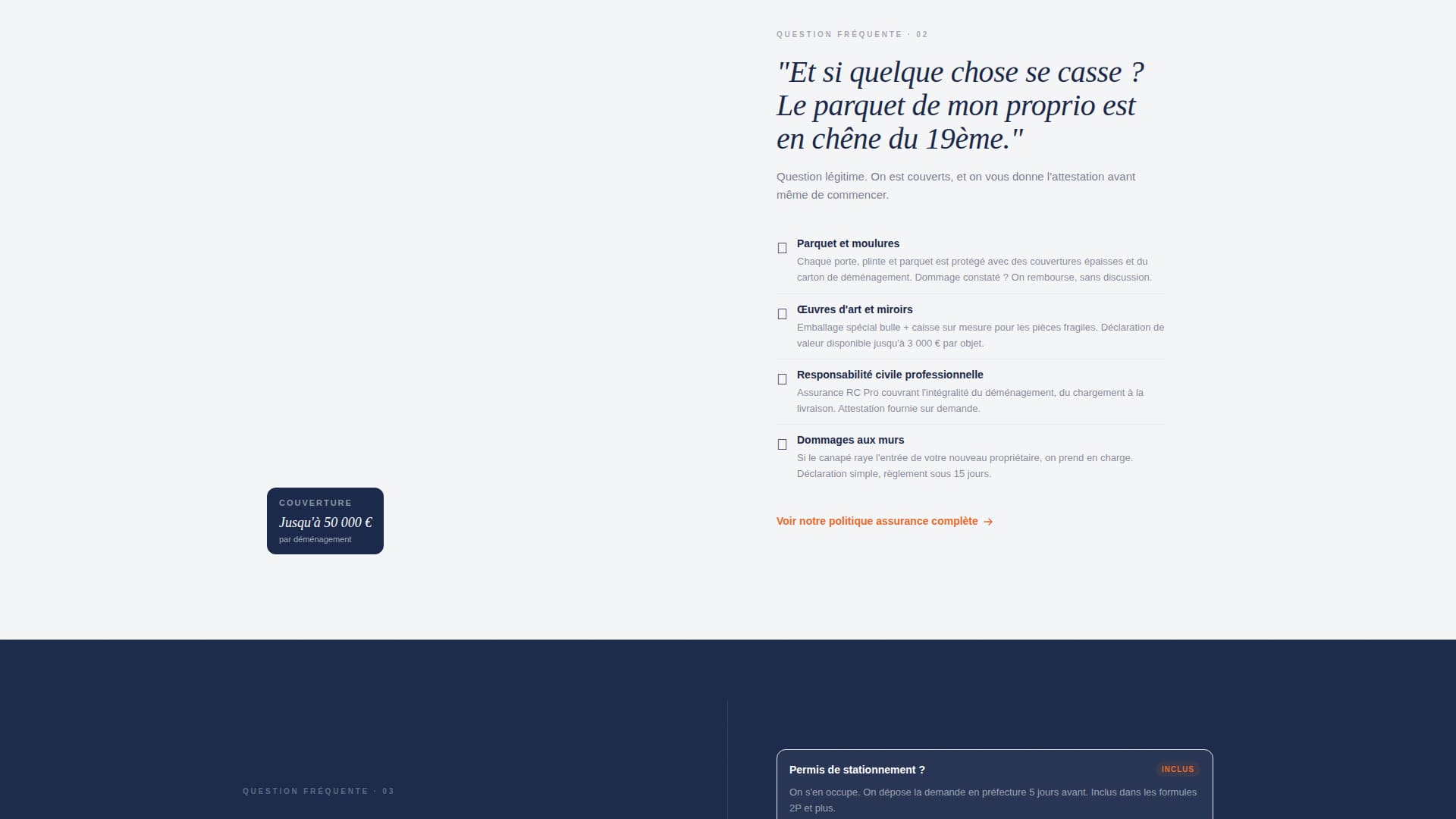 Dmnage - Trusted Moving Landing Page Template