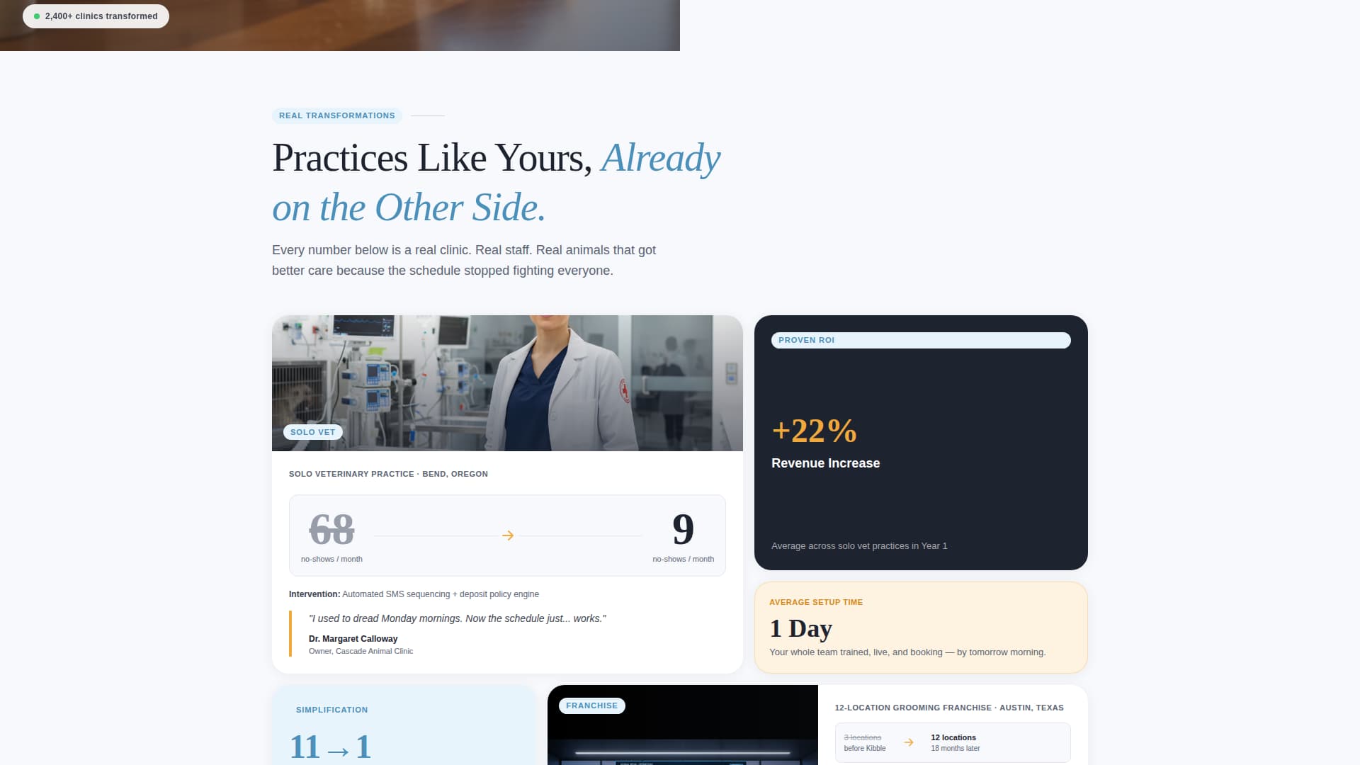 Kibble - Transformative Petcare Landing Page Template
