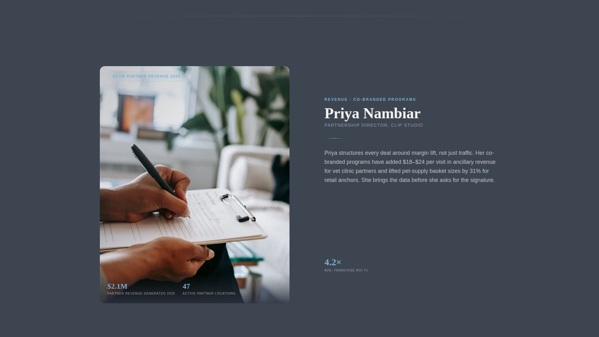 Clip - Executive Petgroomer Landing Page Template
