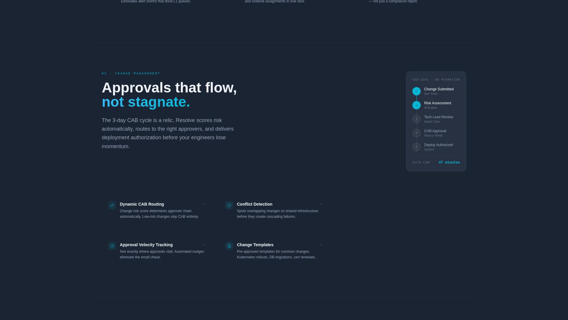 Restore — Incident ITSM Landing Page Template