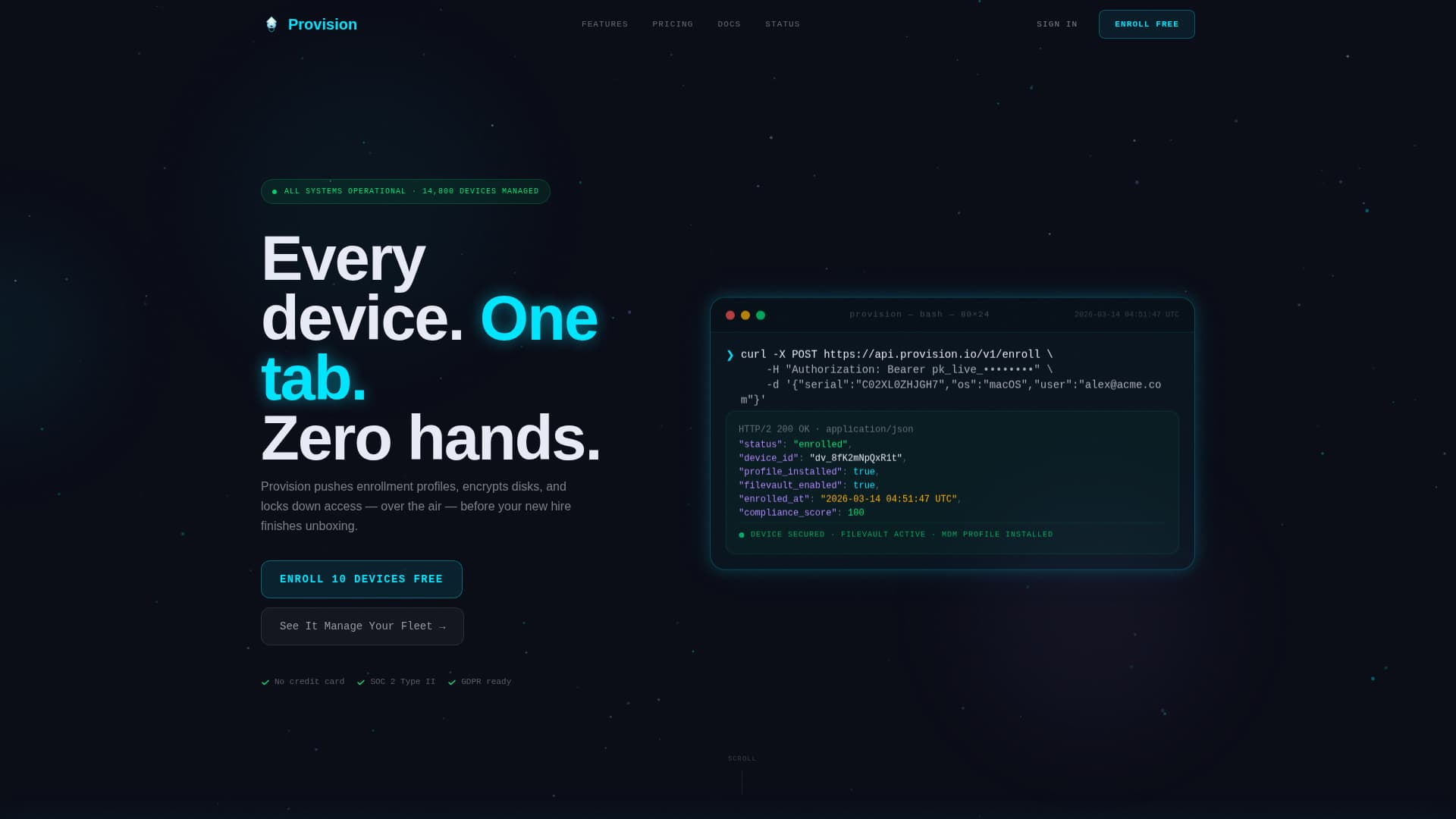 Cloud-Native Enterprise Software Cost Calculator Website Template