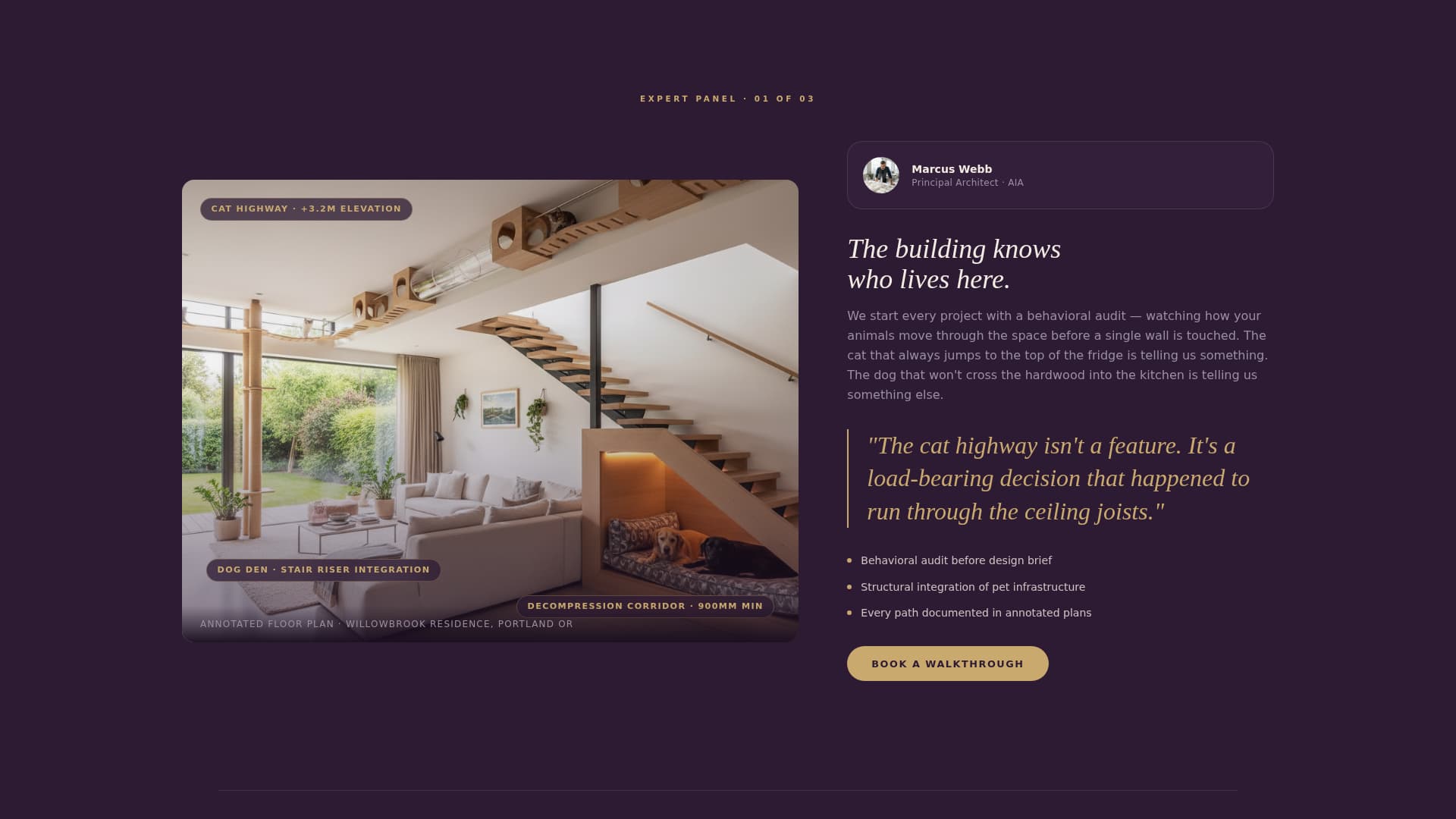 Dwell - Refined Petfriendly Landing Page Template