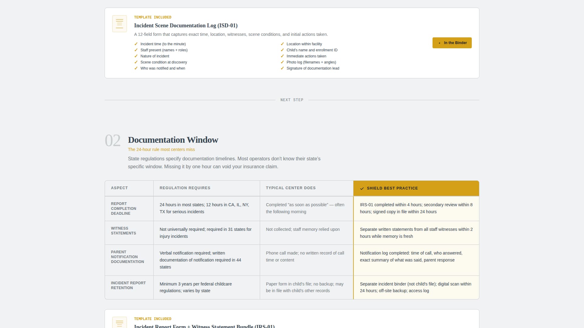 Shield - Crisisready Preschool Landing Page Template