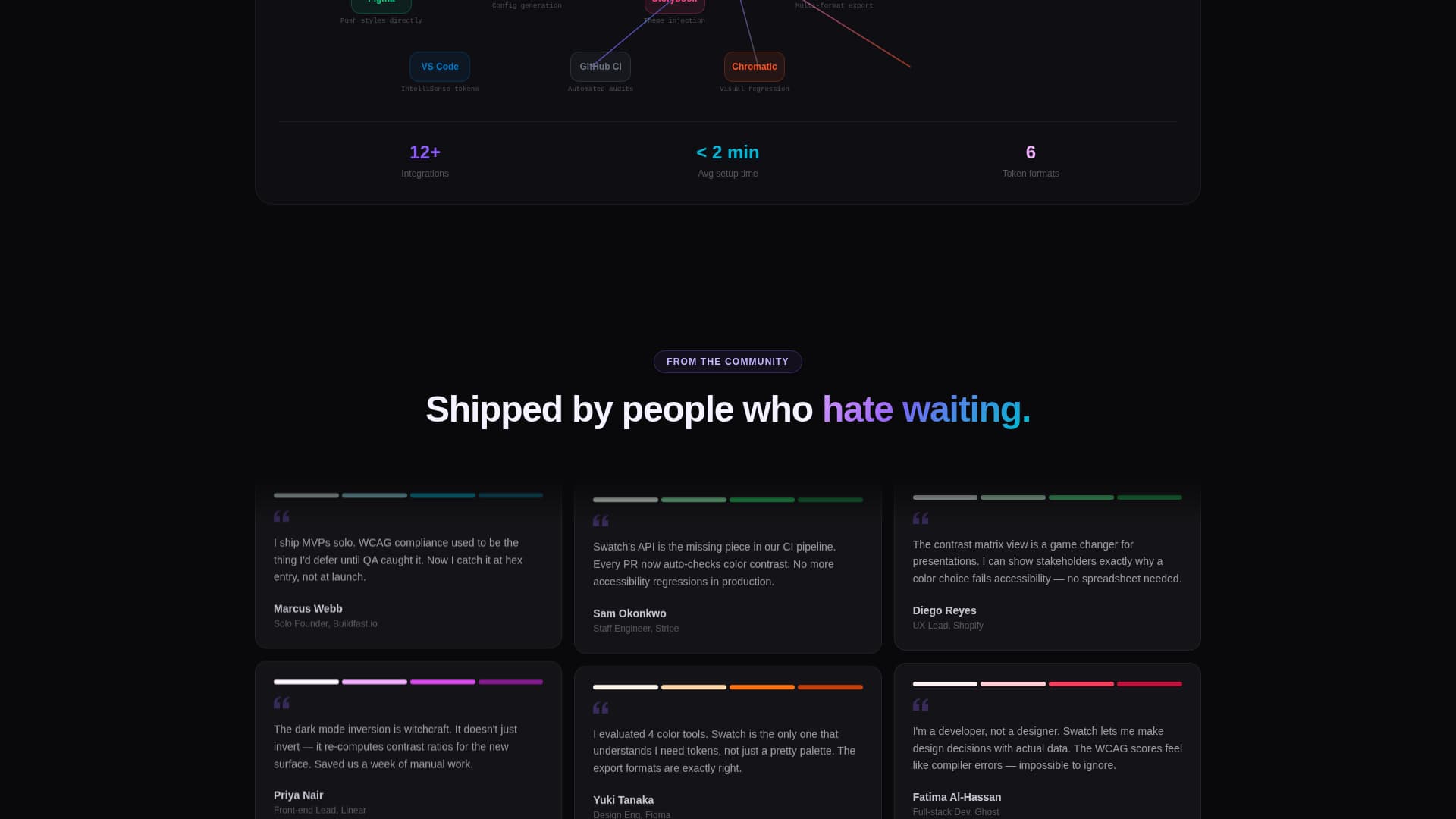 Design System & Component Library Professional Website Template