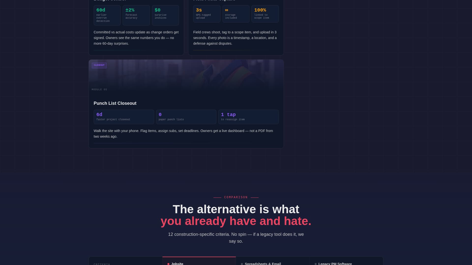 Build — Skilled Construction Landing Page Template