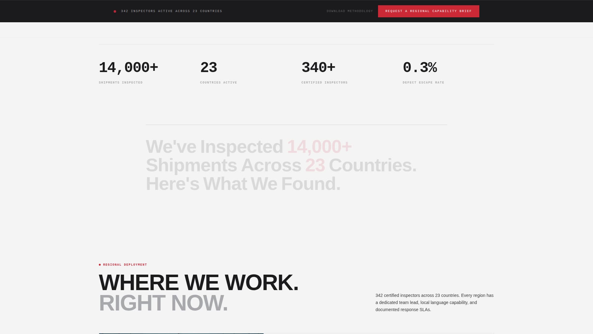 Inspecthub - Precision Qualityinspector Landing Page Template