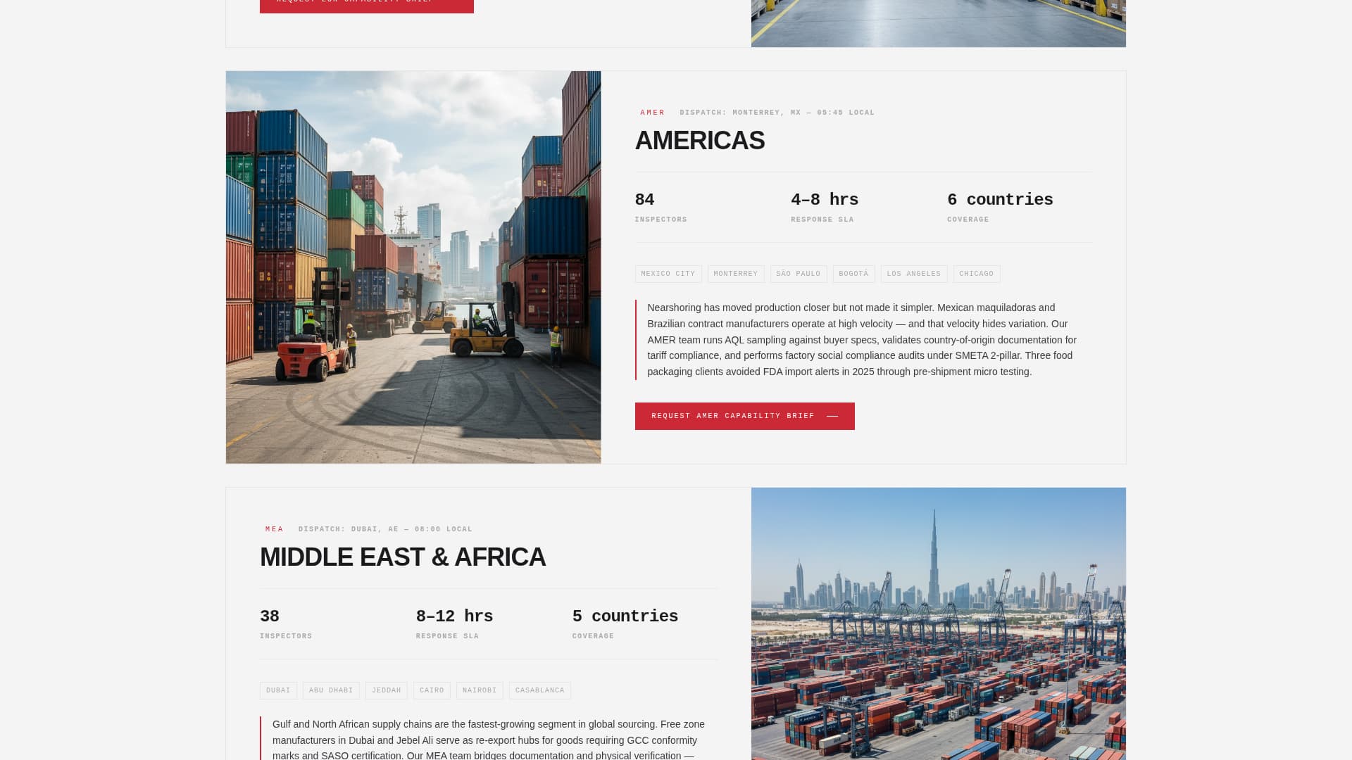 Inspecthub - Precision Qualityinspector Landing Page Template