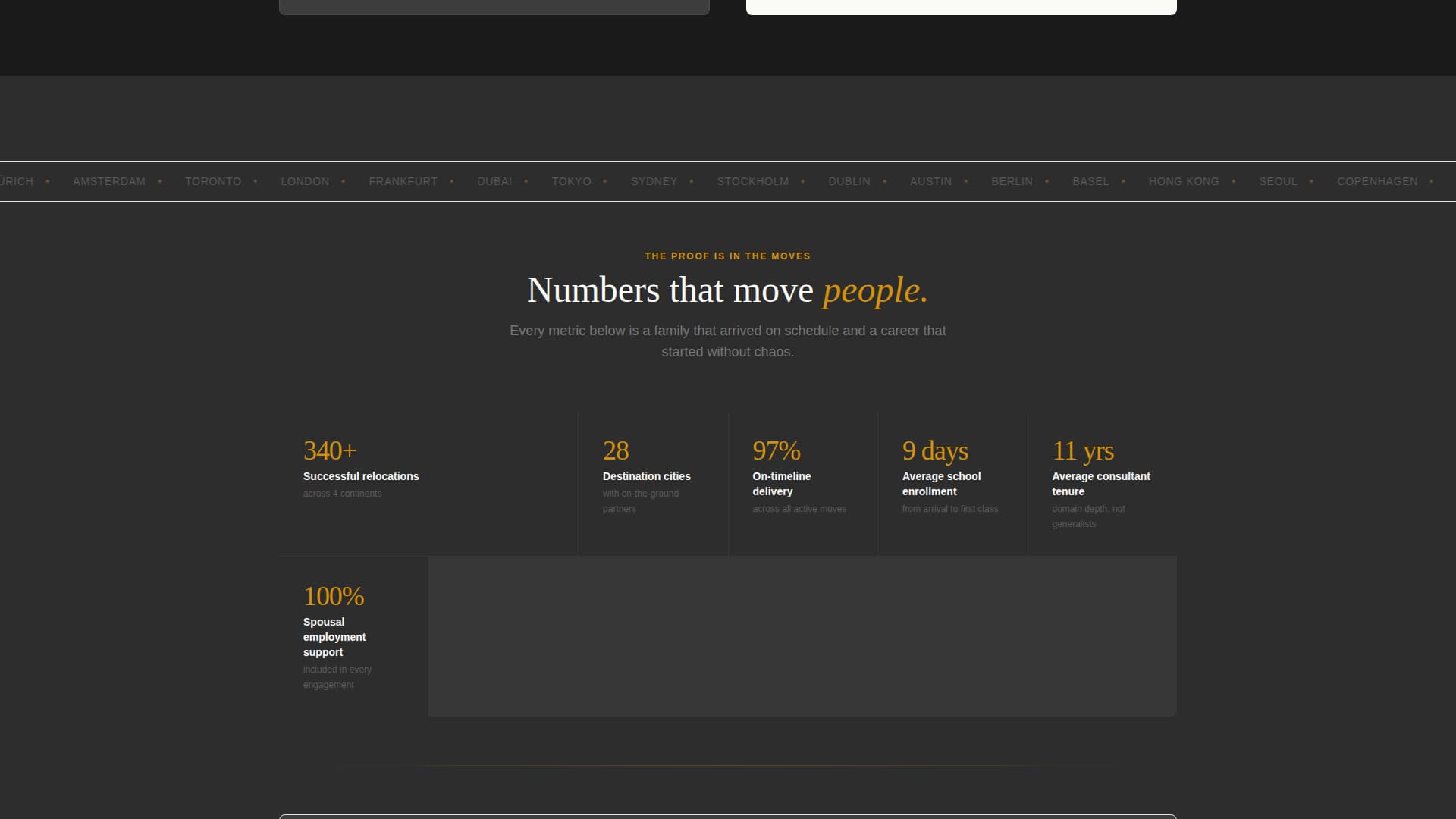 Relocate - Precision Mobility Landing Page Template