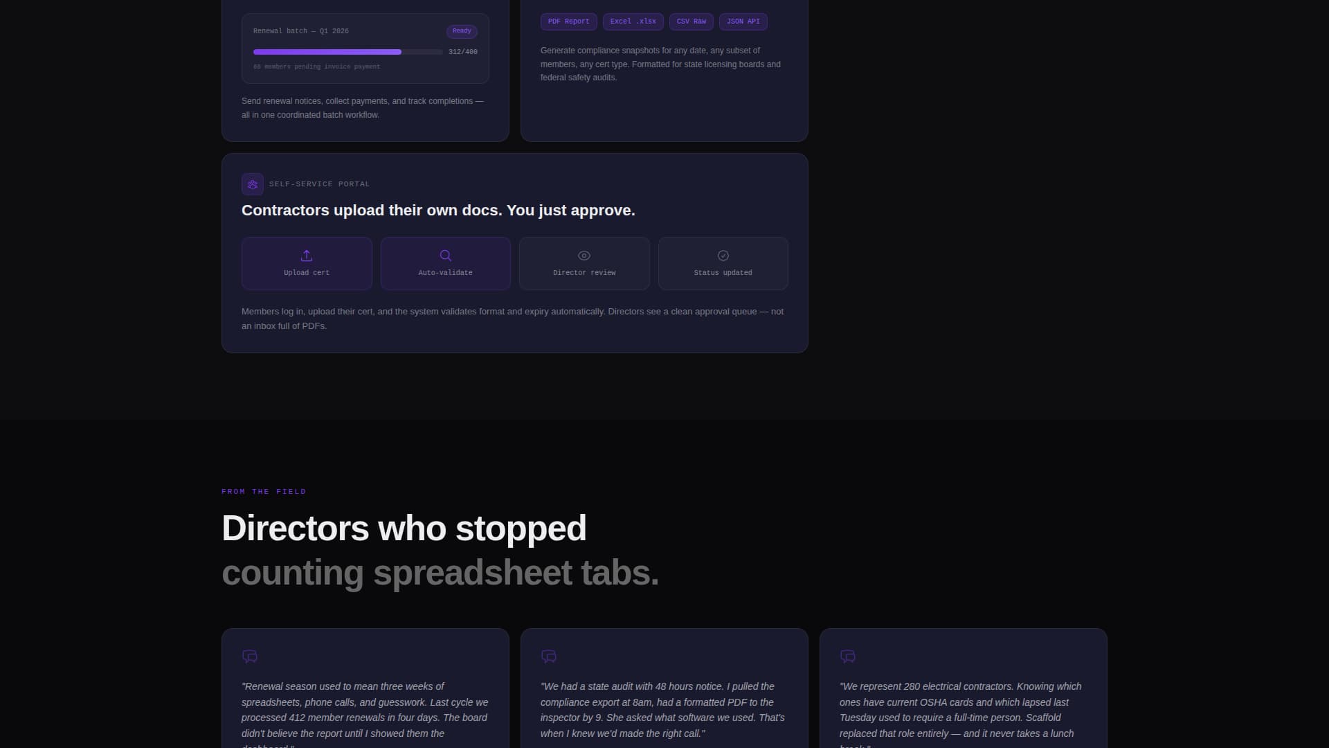Scaffold - Powerful Membership Landing Page Template