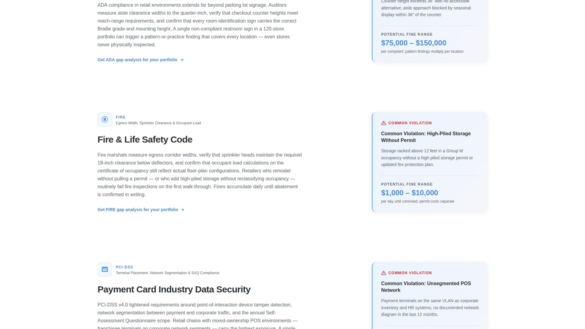 Comply - Authoritative Retail Landing Page Template