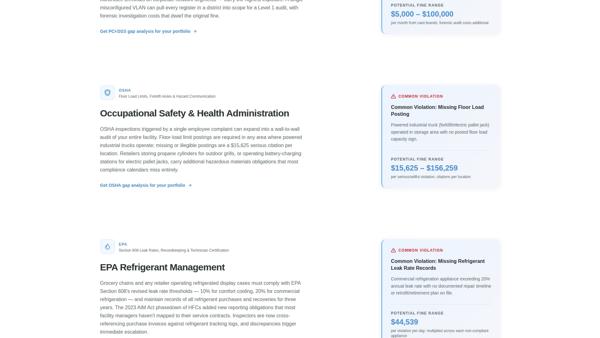 Comply - Authoritative Retail Landing Page Template