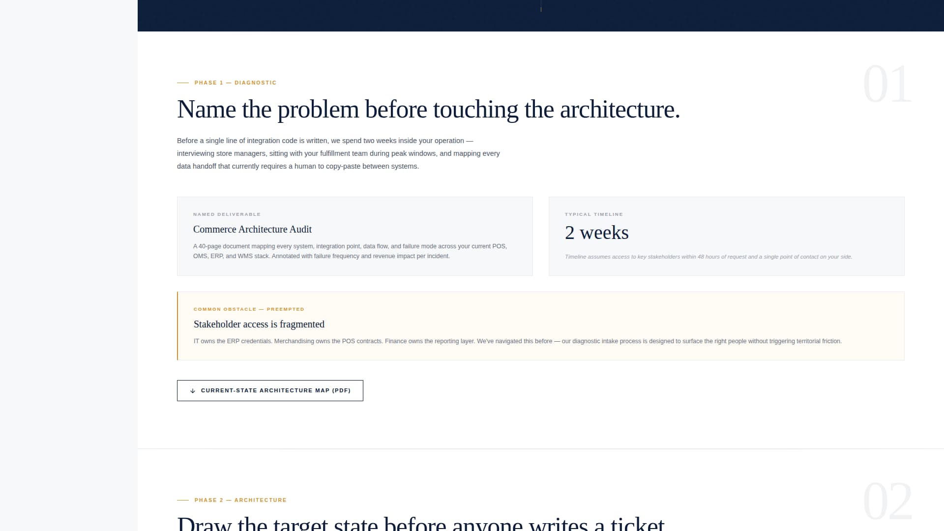 Transform - Executive Retailconsulting Landing Page Template