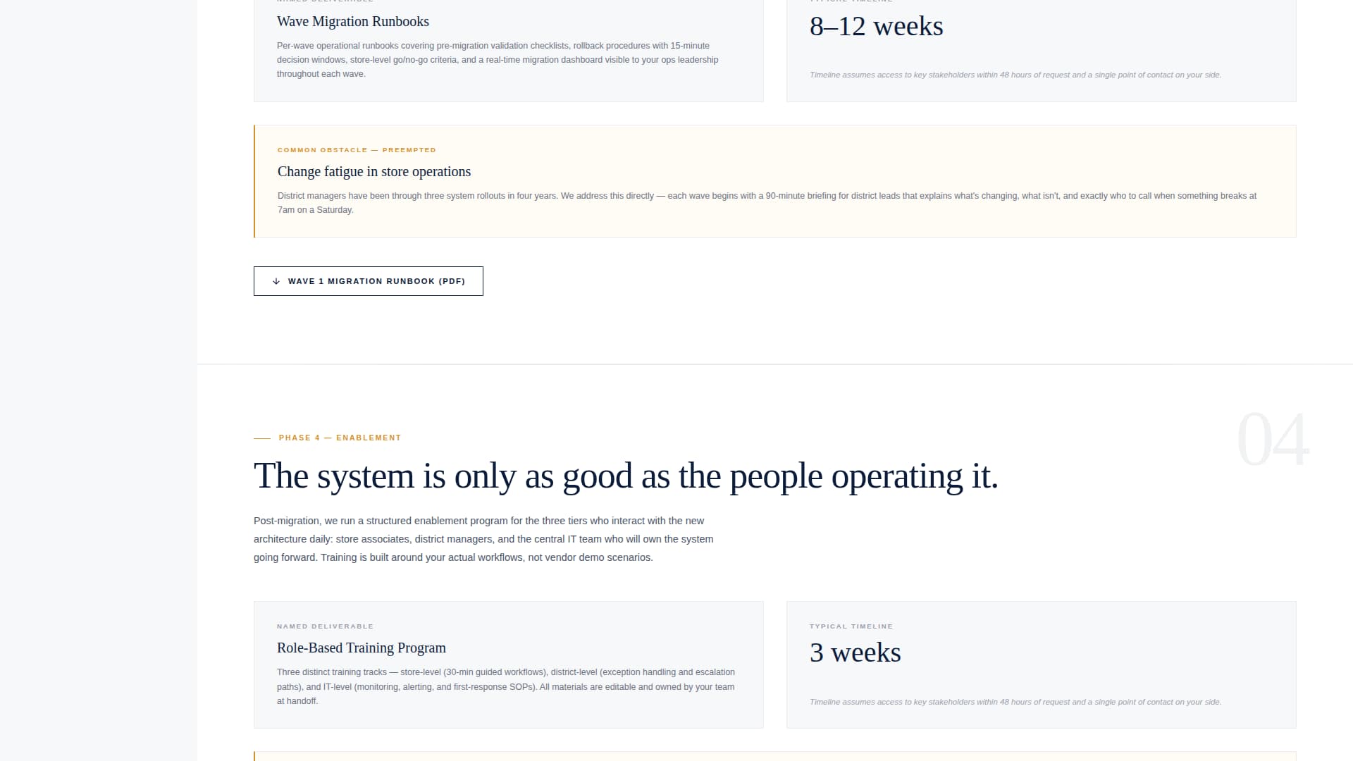 Transform - Executive Retailconsulting Landing Page Template