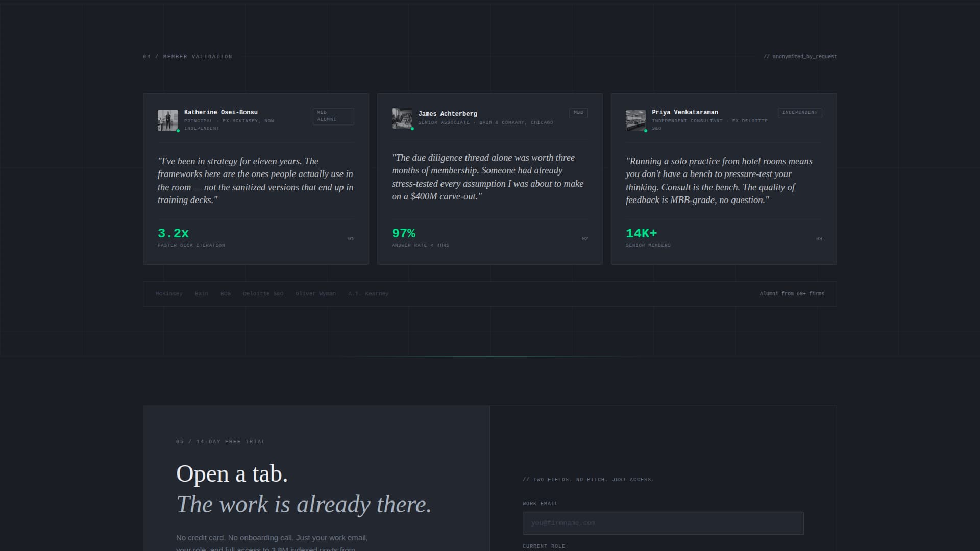 Consult - High-Impact Consulting Landing Page Template